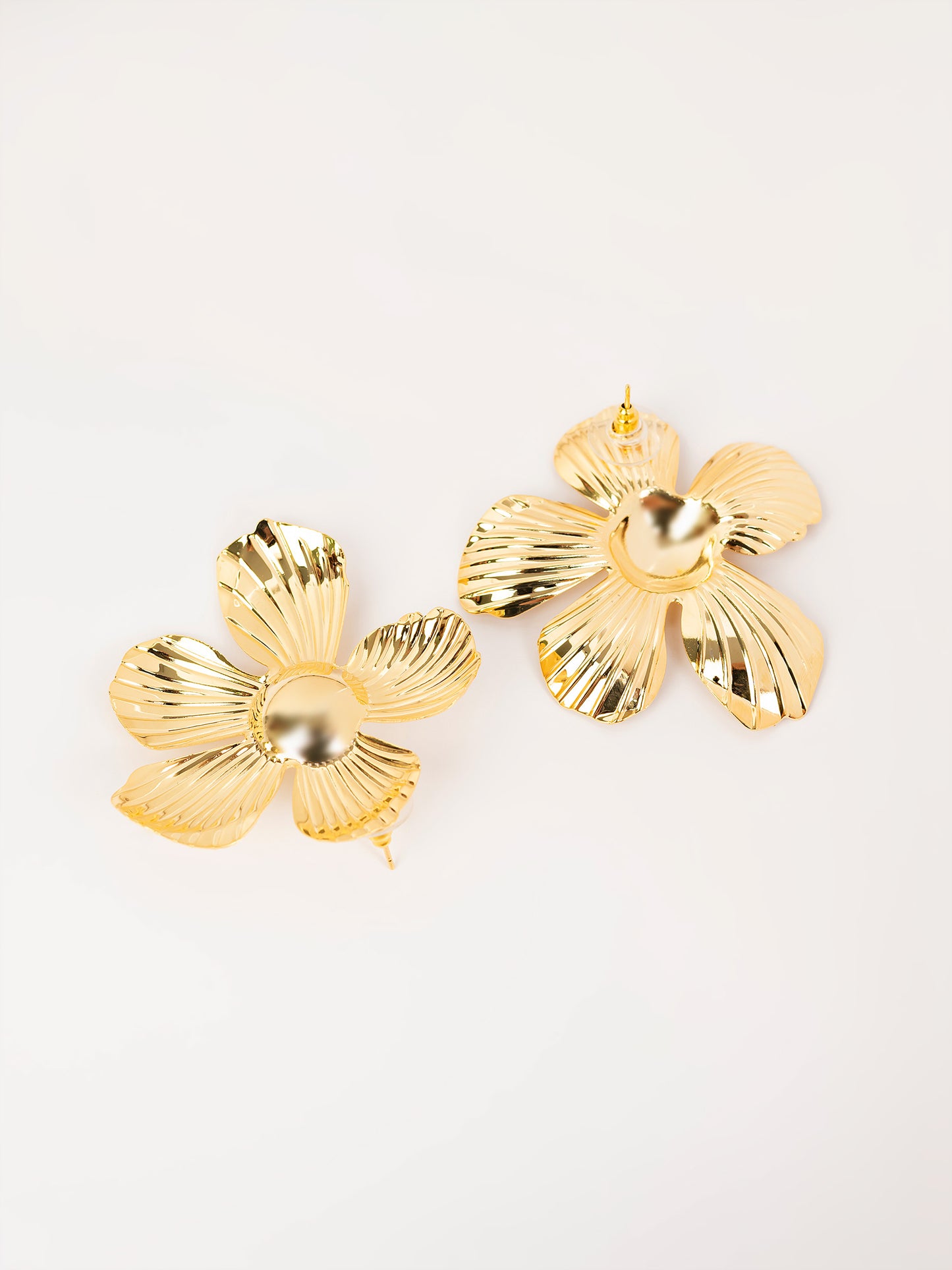 Abstract Floral Earrings