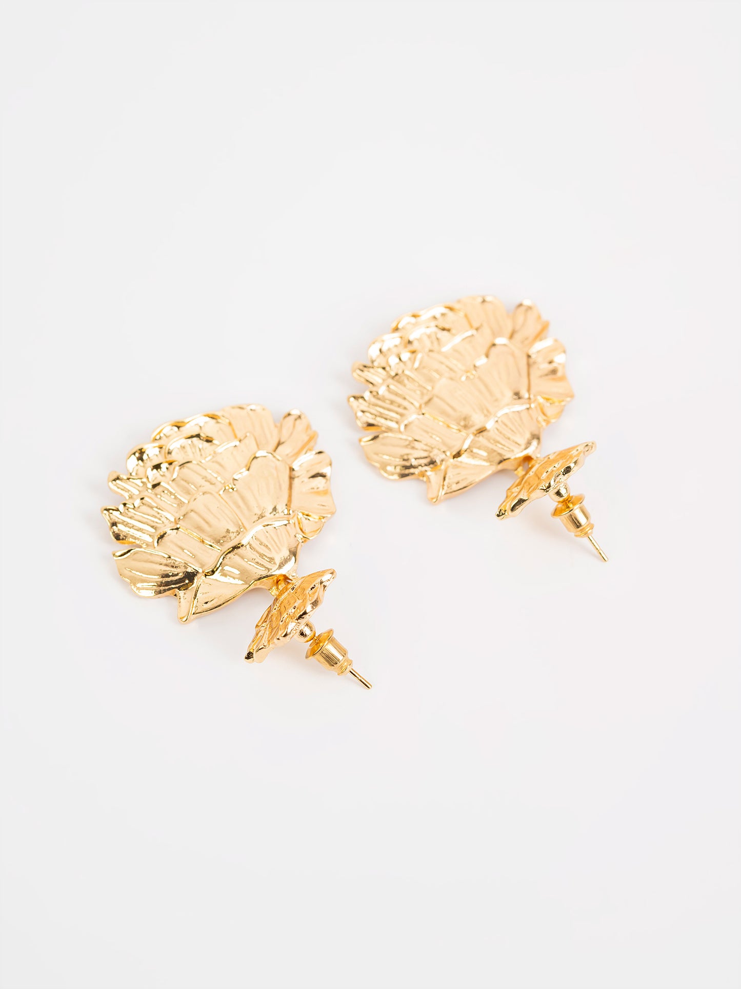 Hammered Drop Earrings