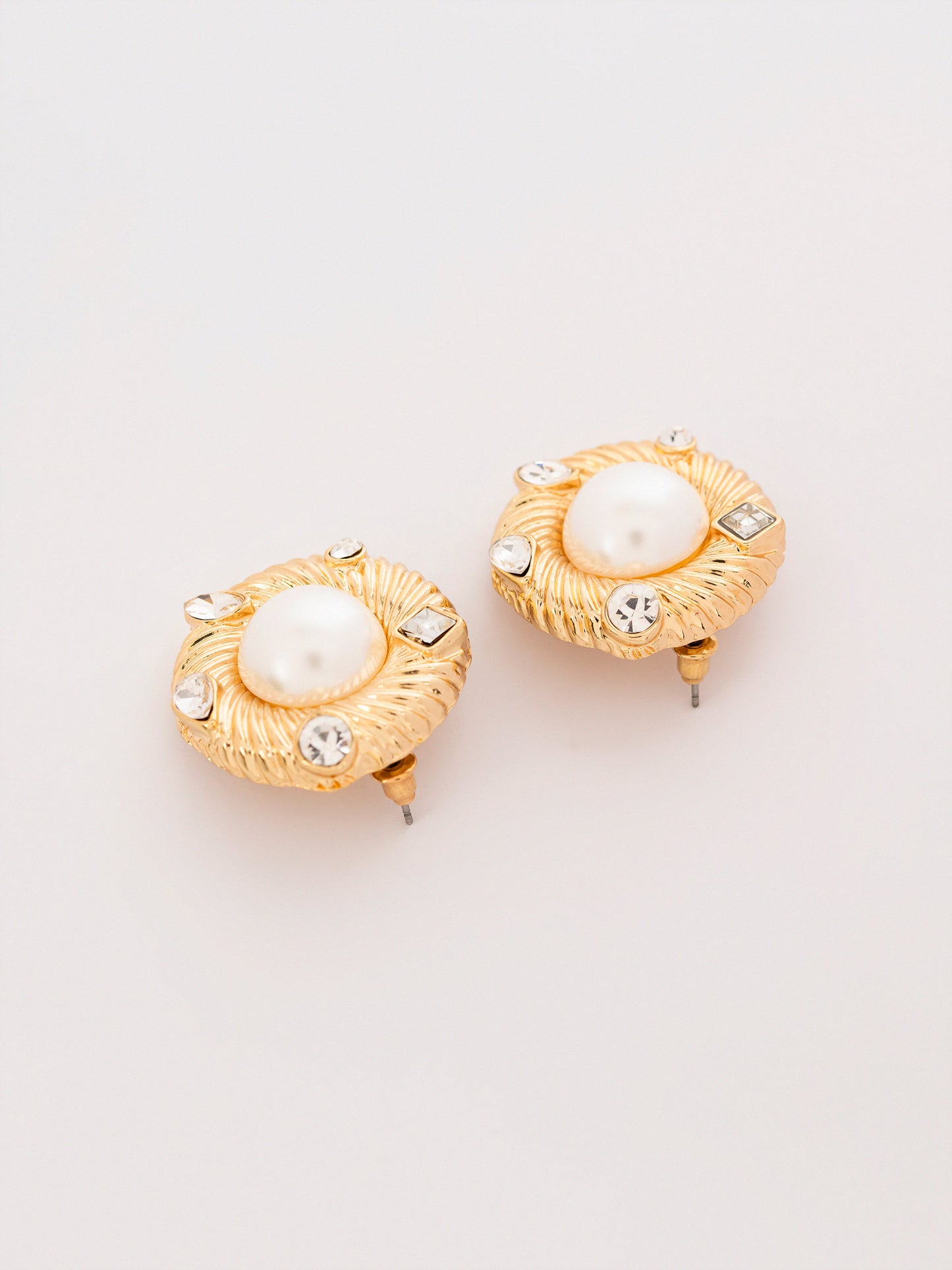 Pearl Stud Earrings