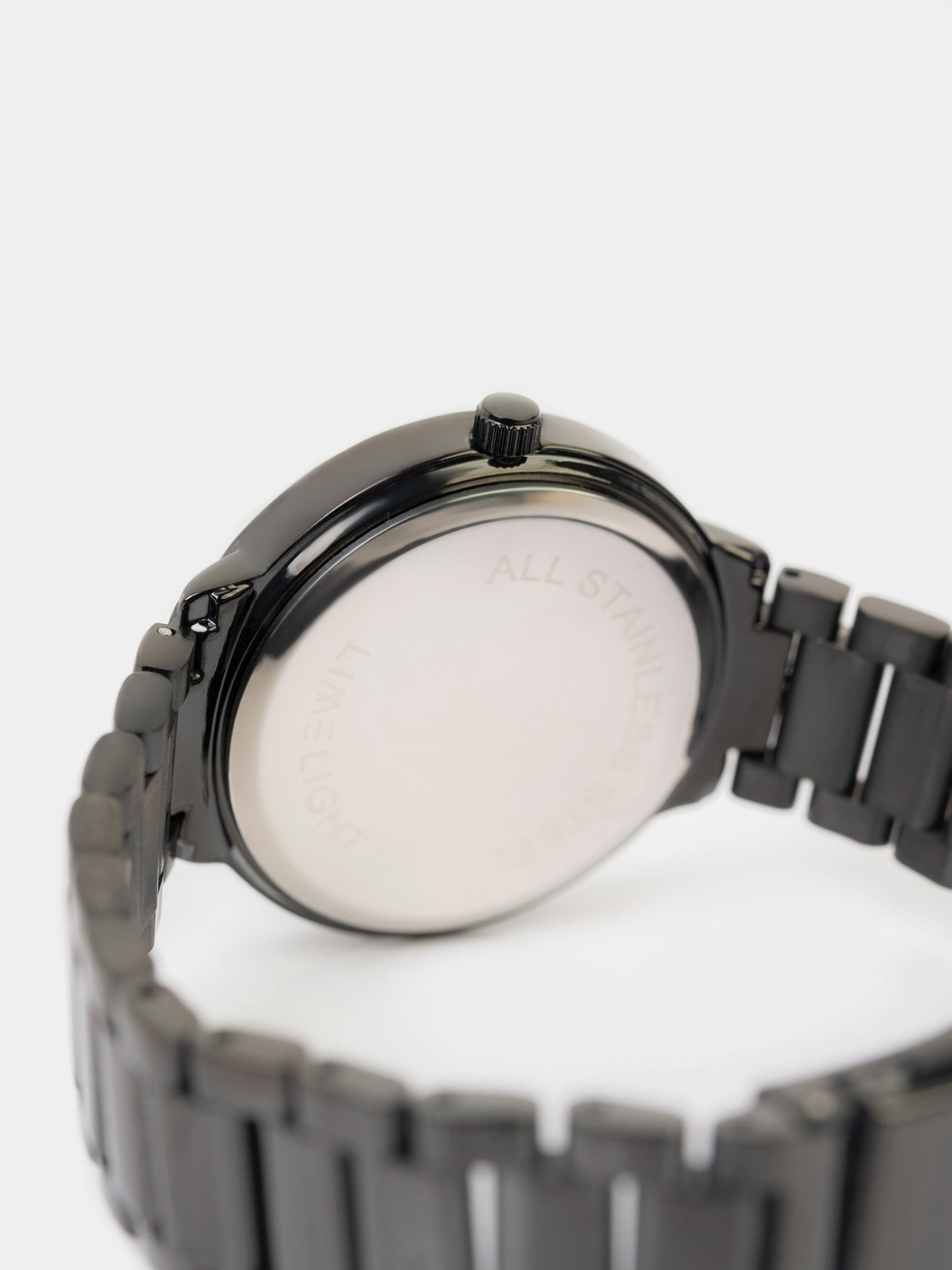 Crystal-Studded Watch