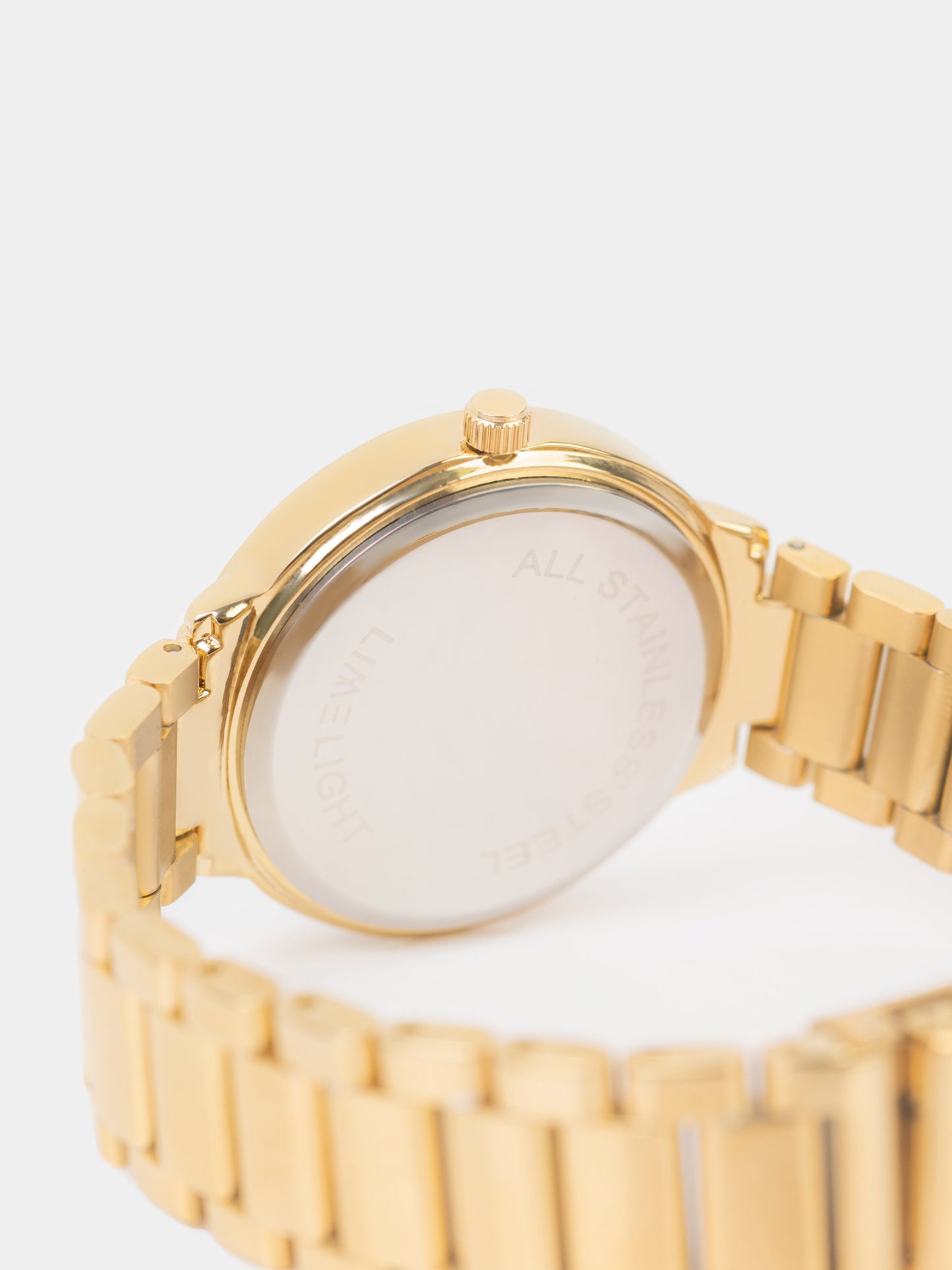 Crystal-Studded Watch