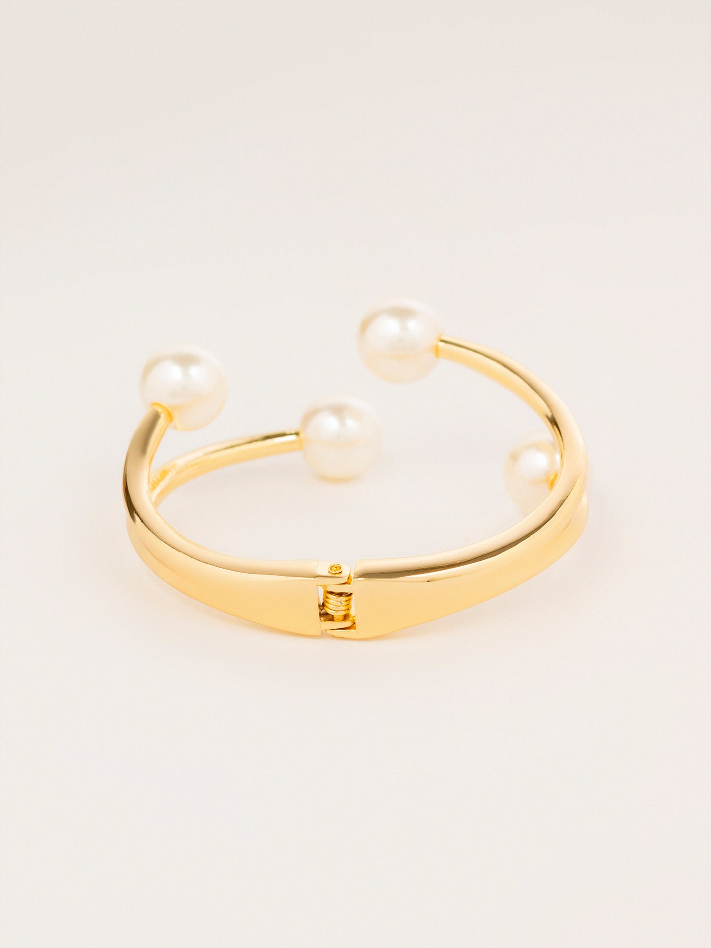 Pearl Open Bracelet
