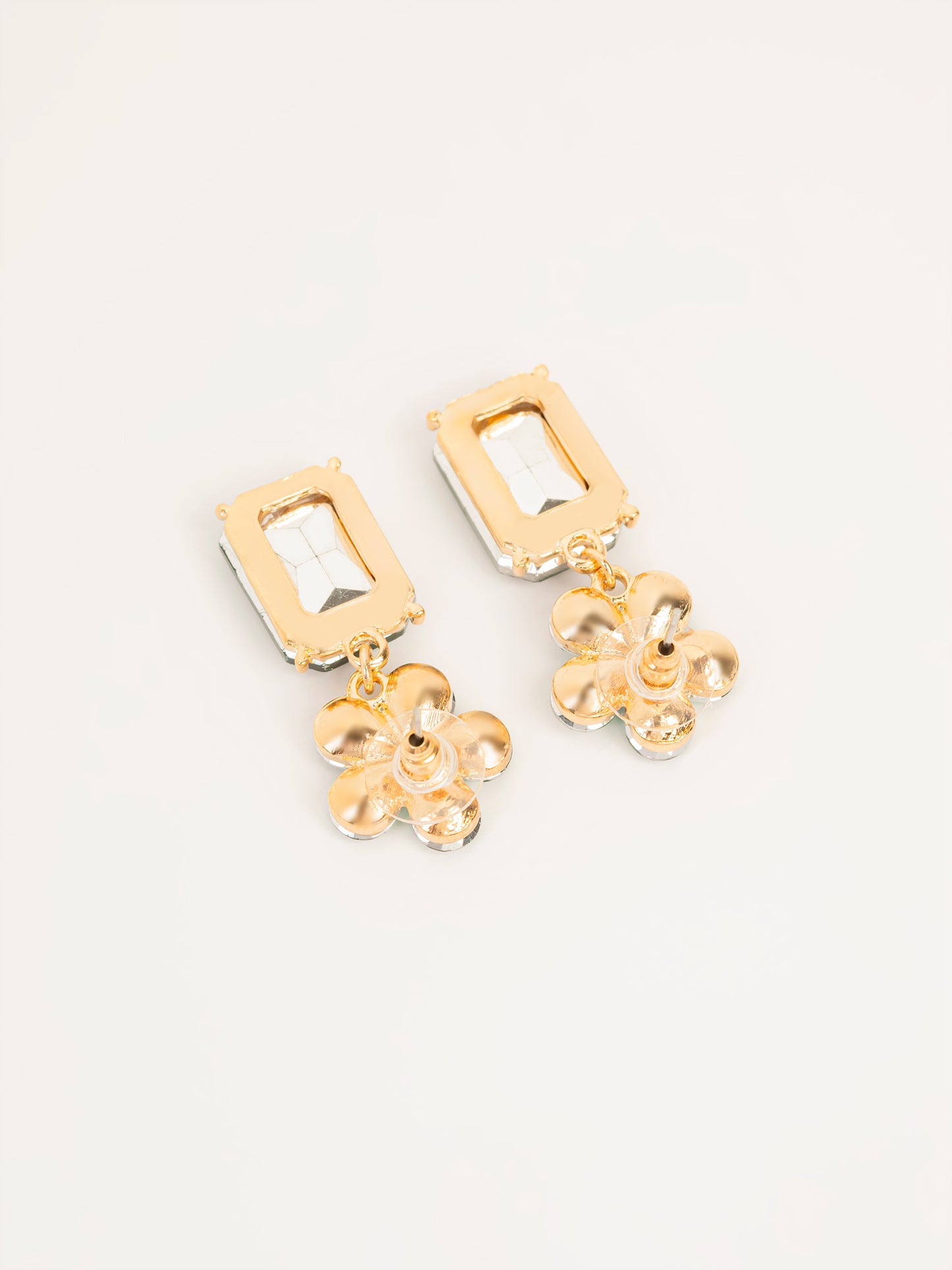 Crystal Floral Earrings