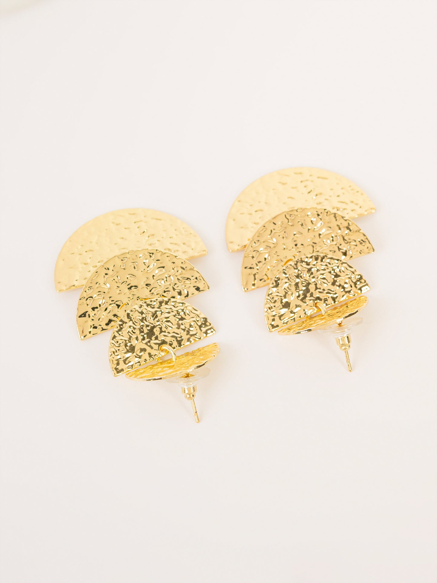 Layered Disc Earrings