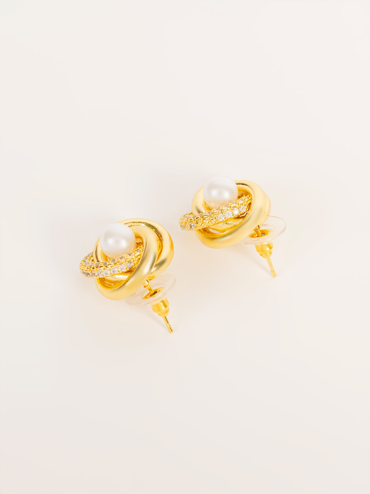 Pearl Stud Earrings