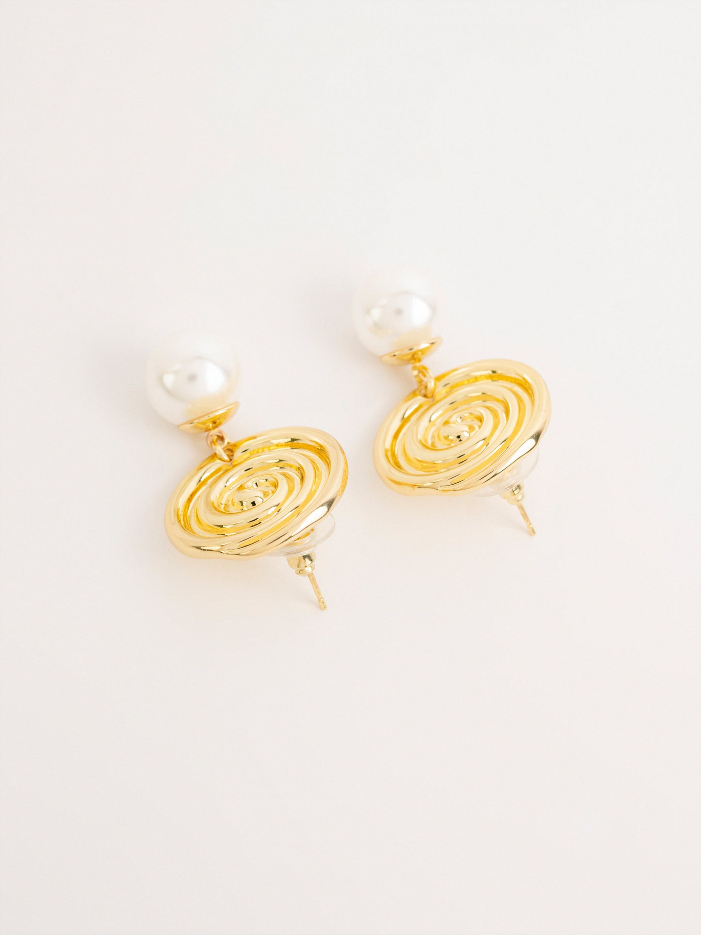 Spiral Drop Earrings