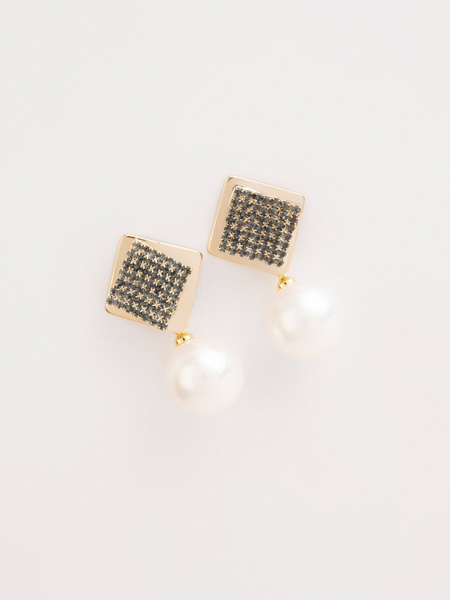 Square Stud Earrings