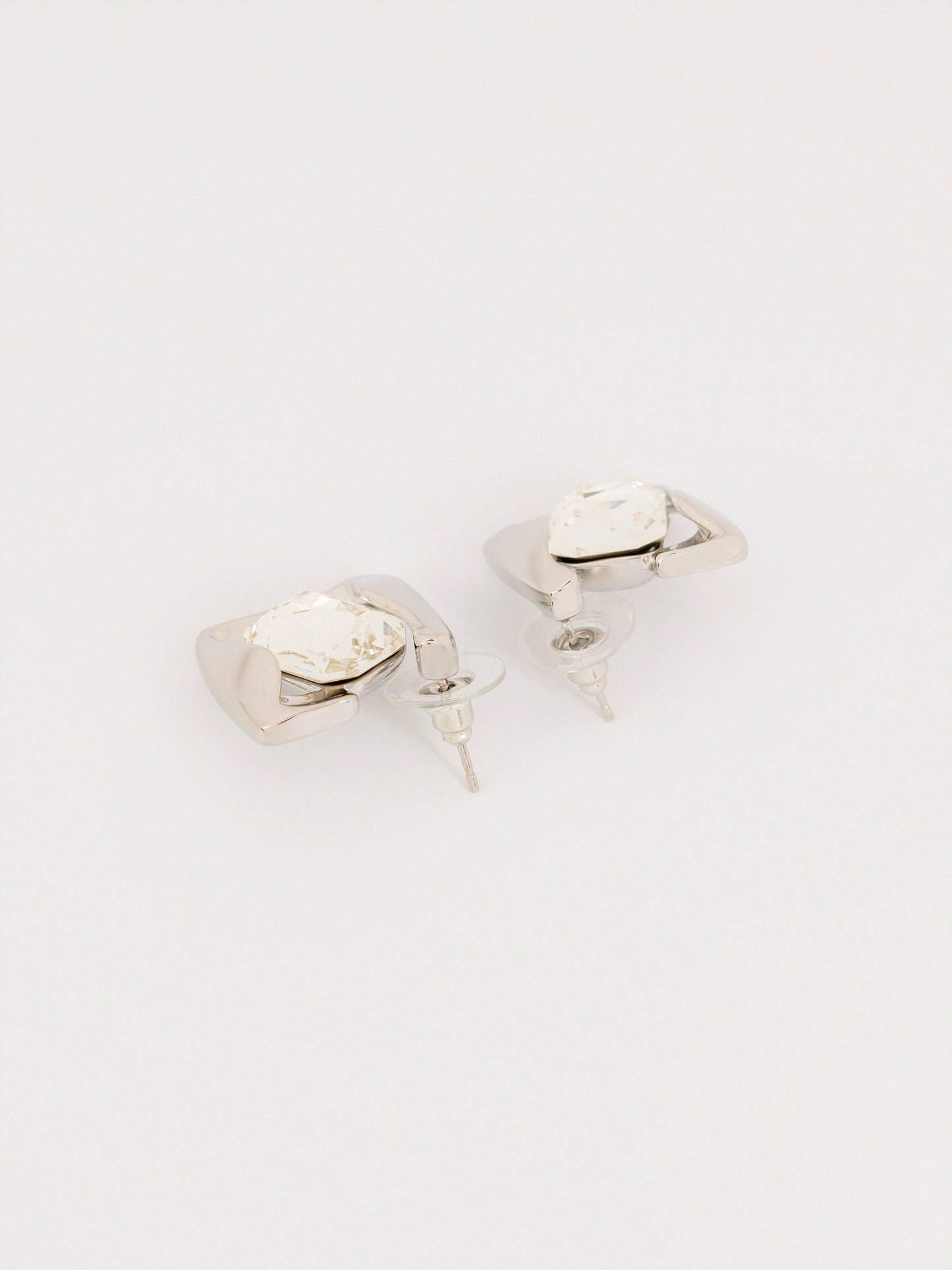 Stone Stud Earrings