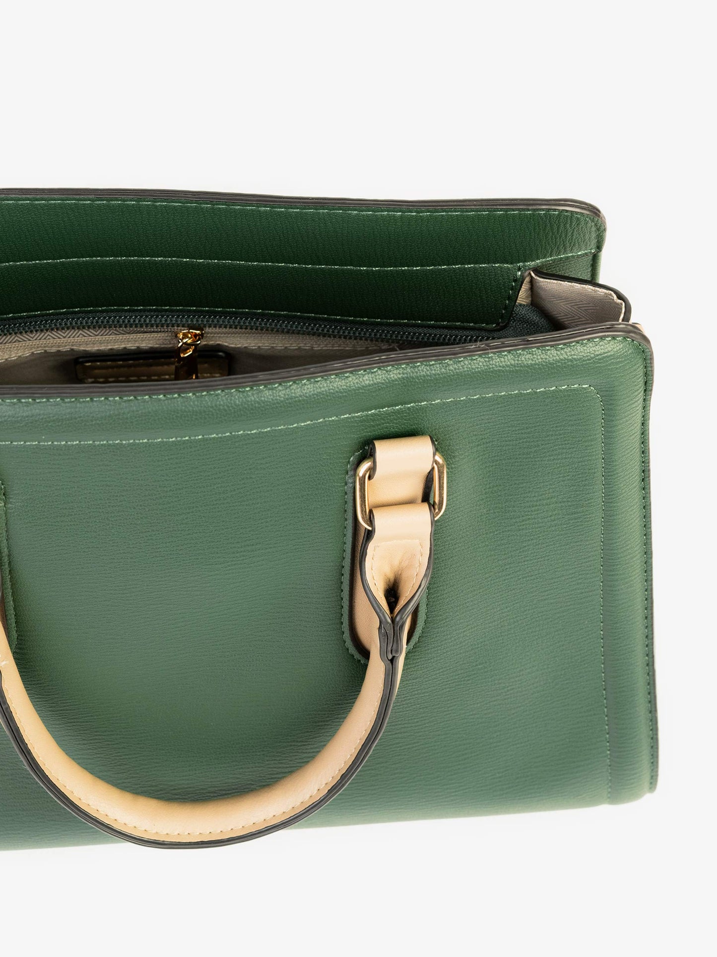 Two-tone Classic Handbag