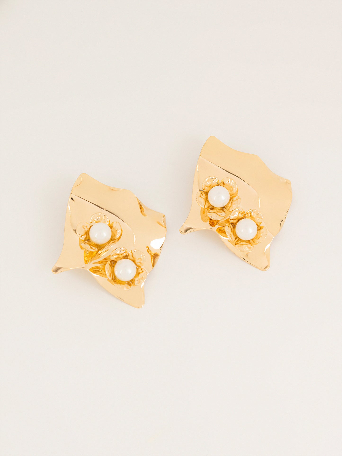 Floral Irregular Earrings