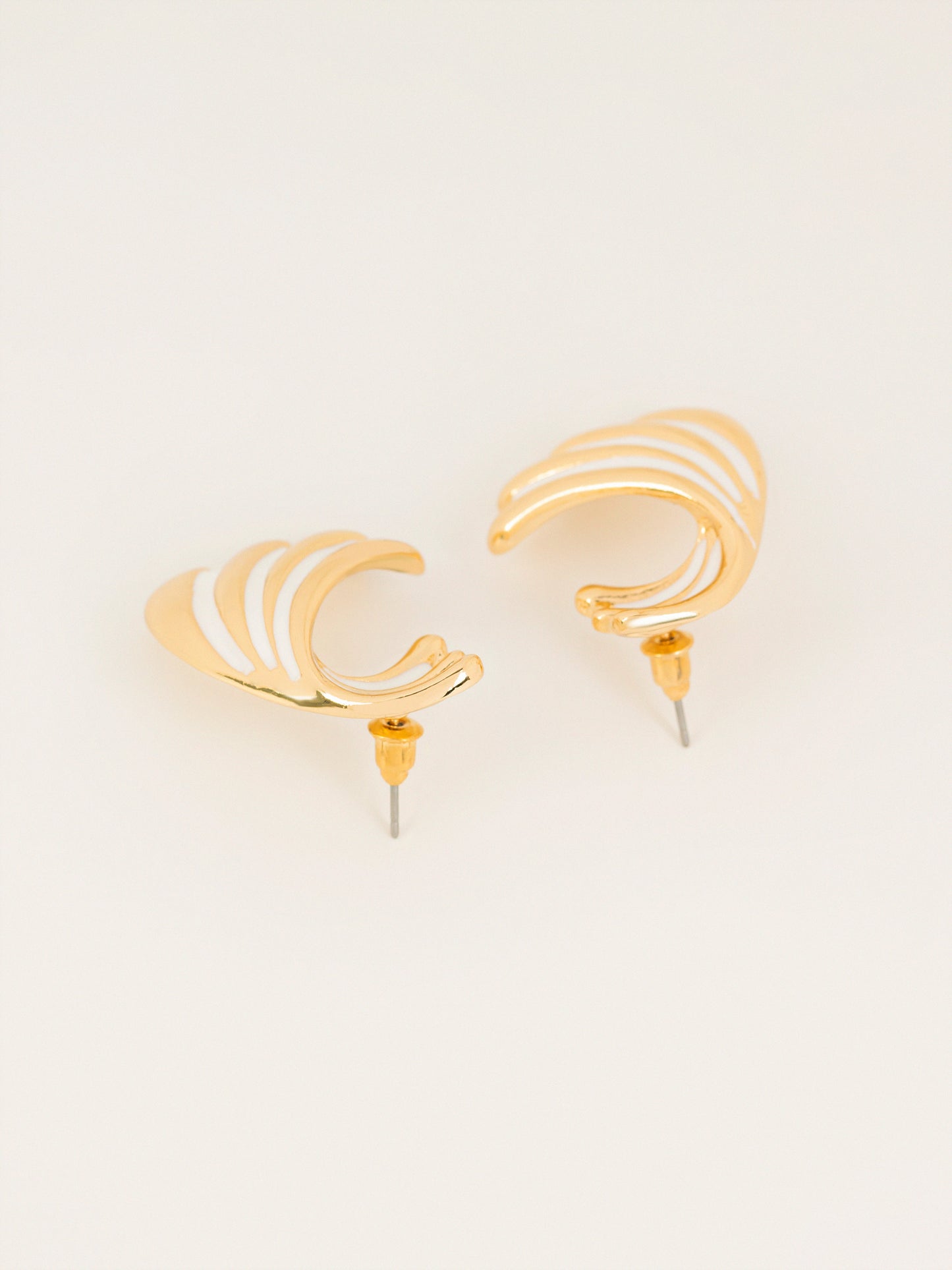 Wave Stud Earrings
