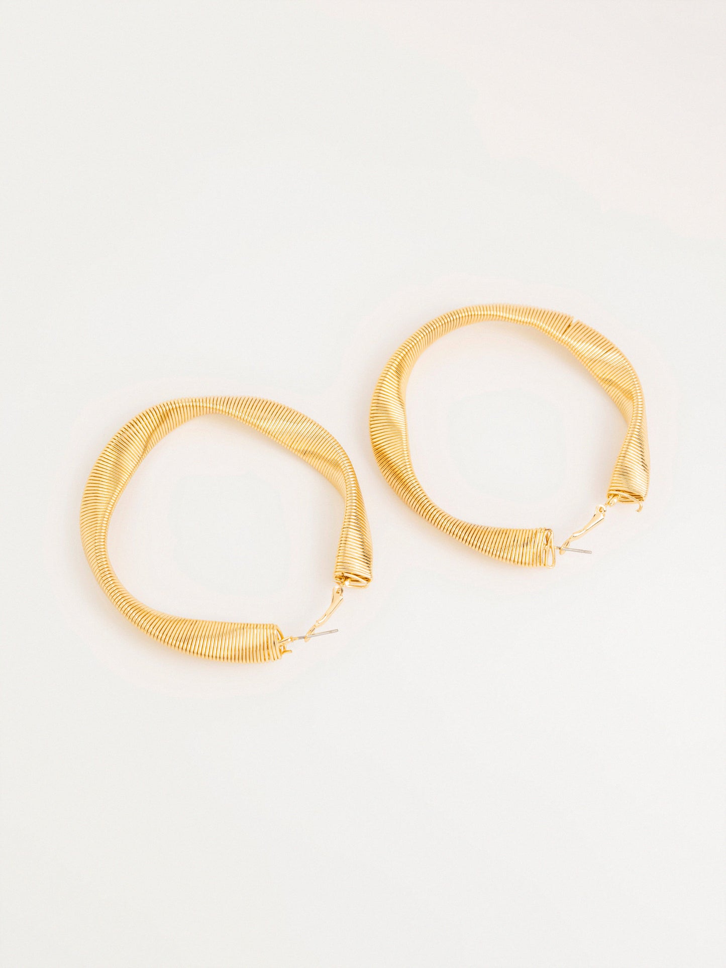 Spiral Hoop Earrings