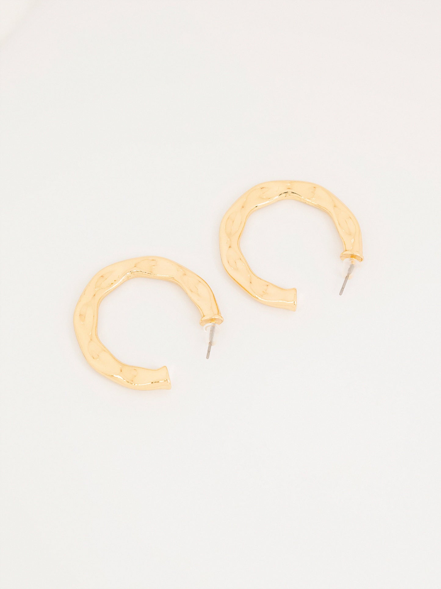 Textured Hoop Earrings