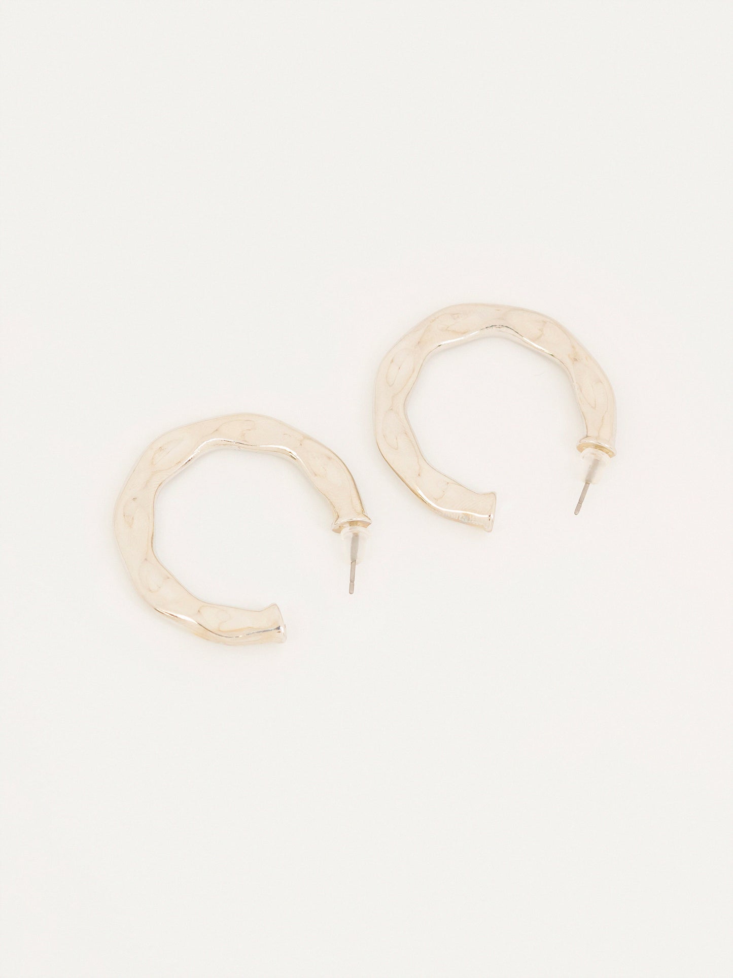 Textured Hoop Earrings