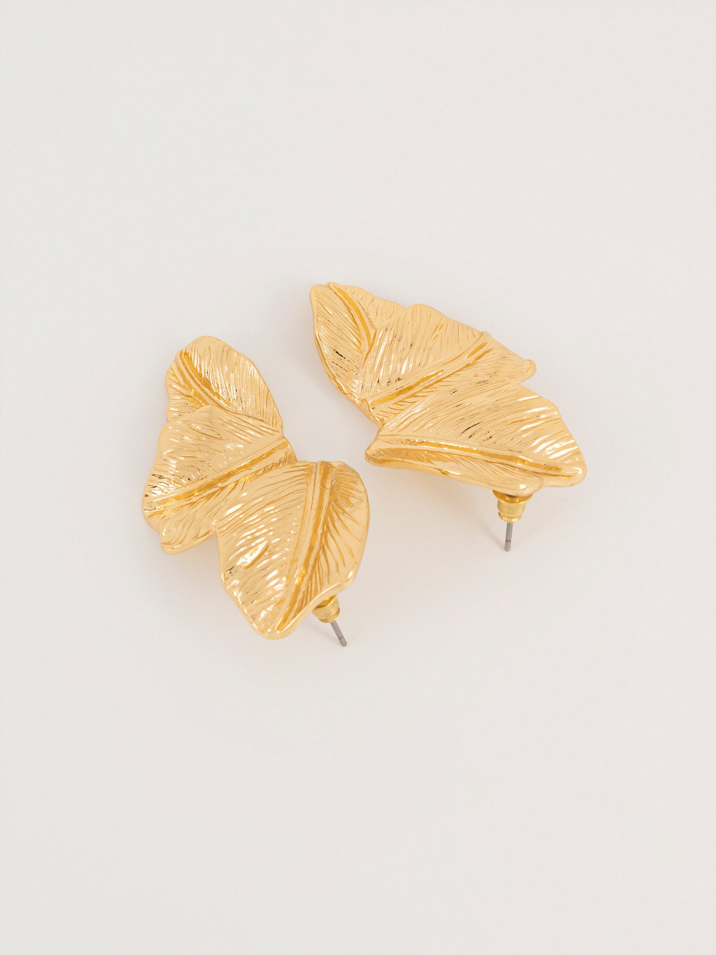 Leaf Textured Earrings
