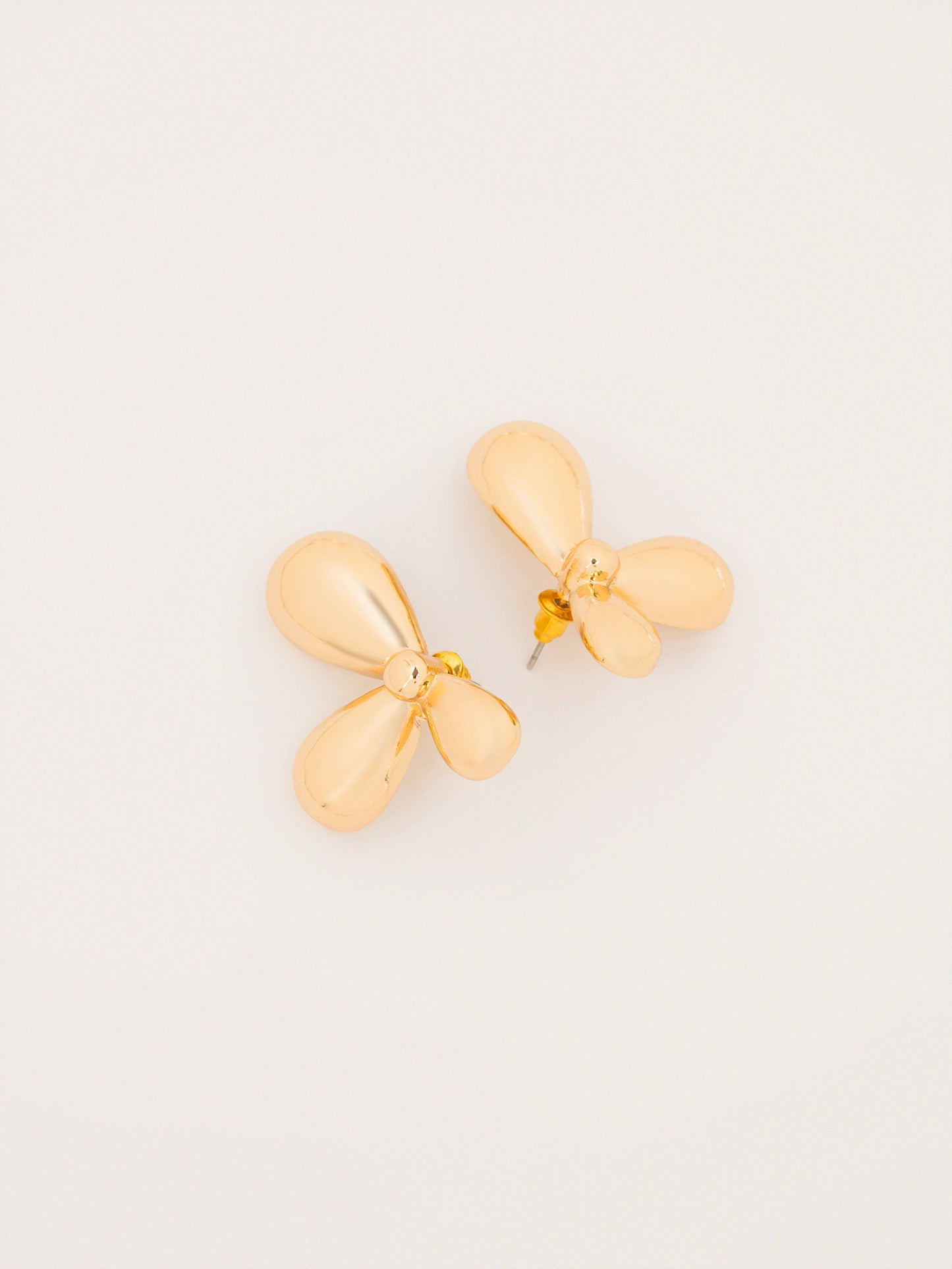 Teardrop Stud Earrings