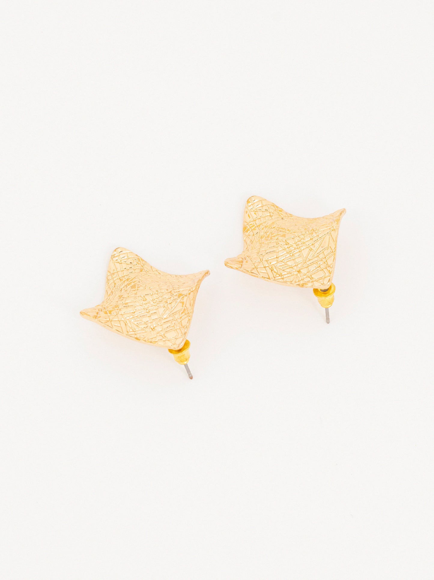 Textured Stud Earrings