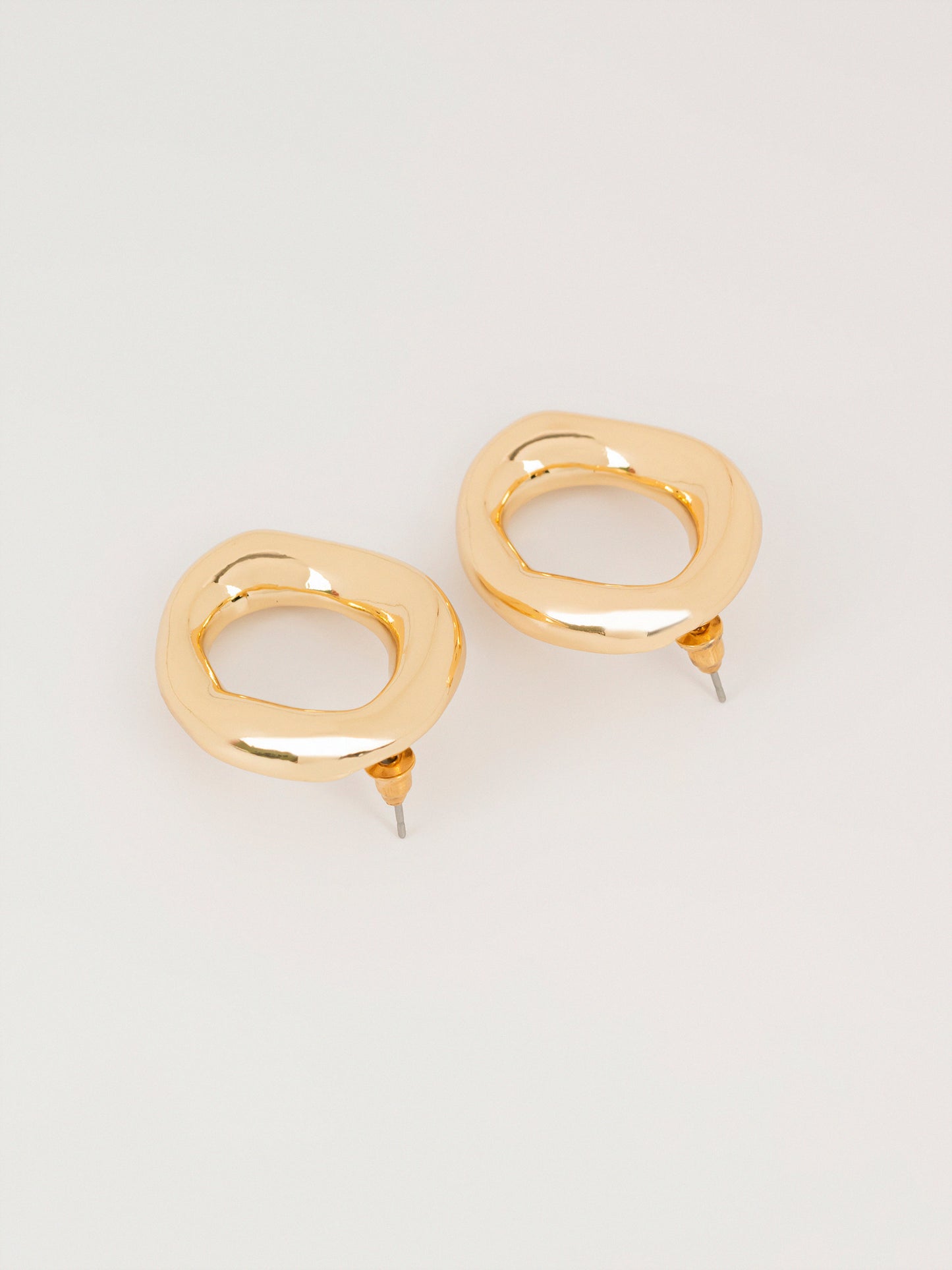 Sculptural Hoop Earrings