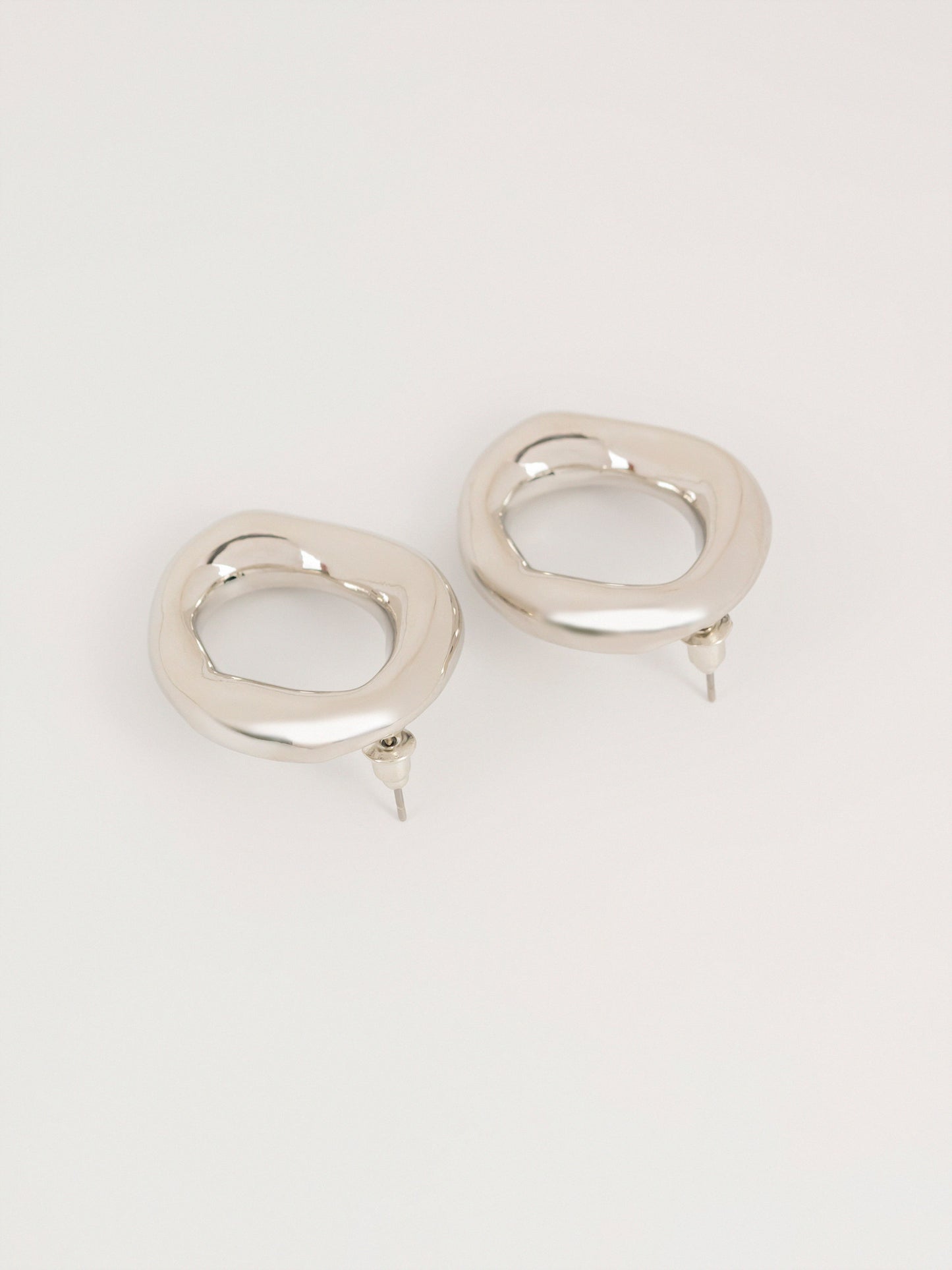 Sculptural Hoop Earrings