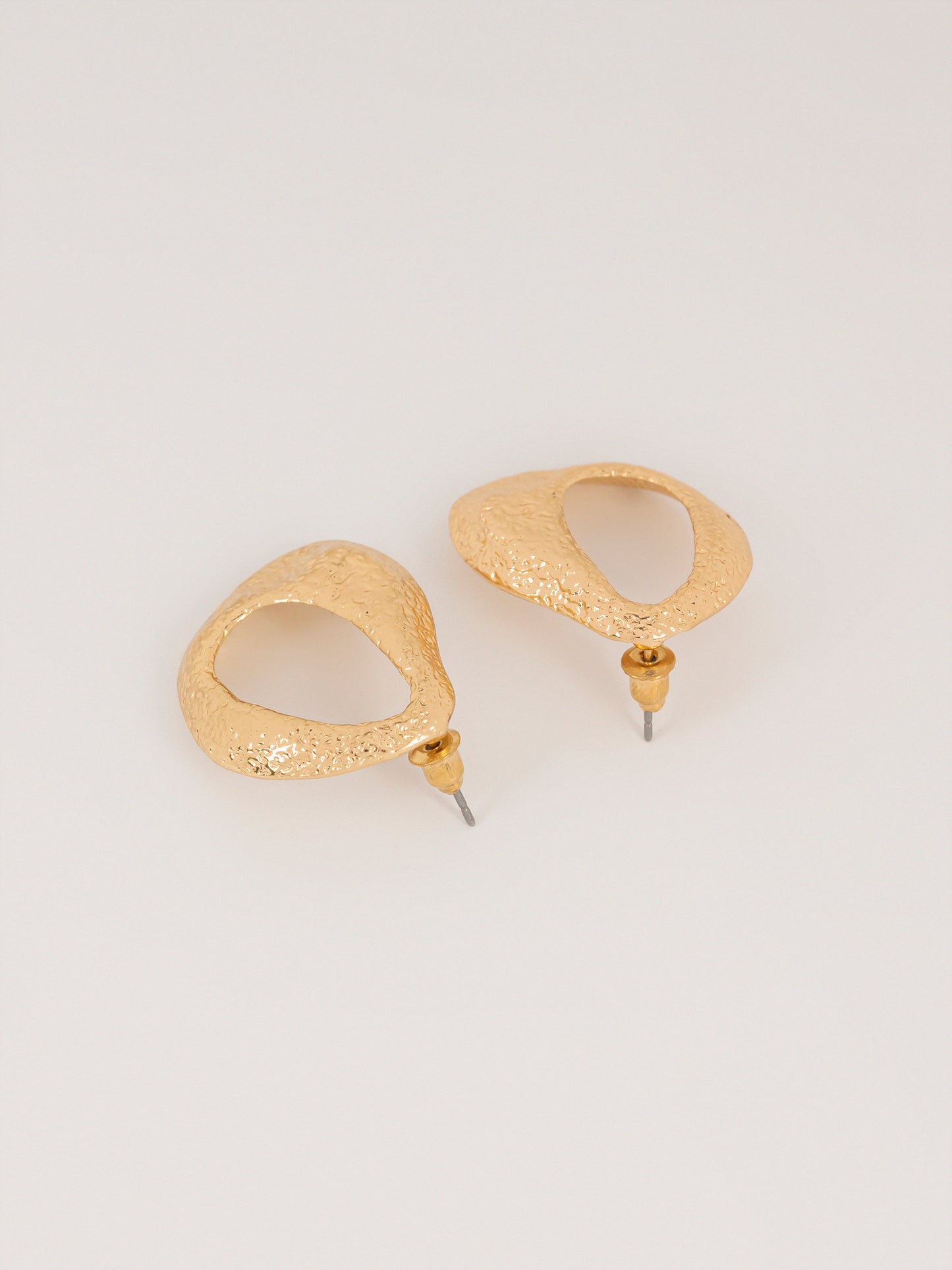 Geometric Textured Earrings