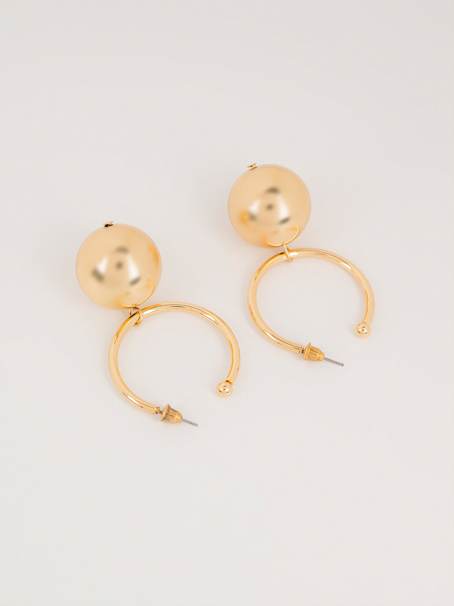 Spherical Hoop Earrings