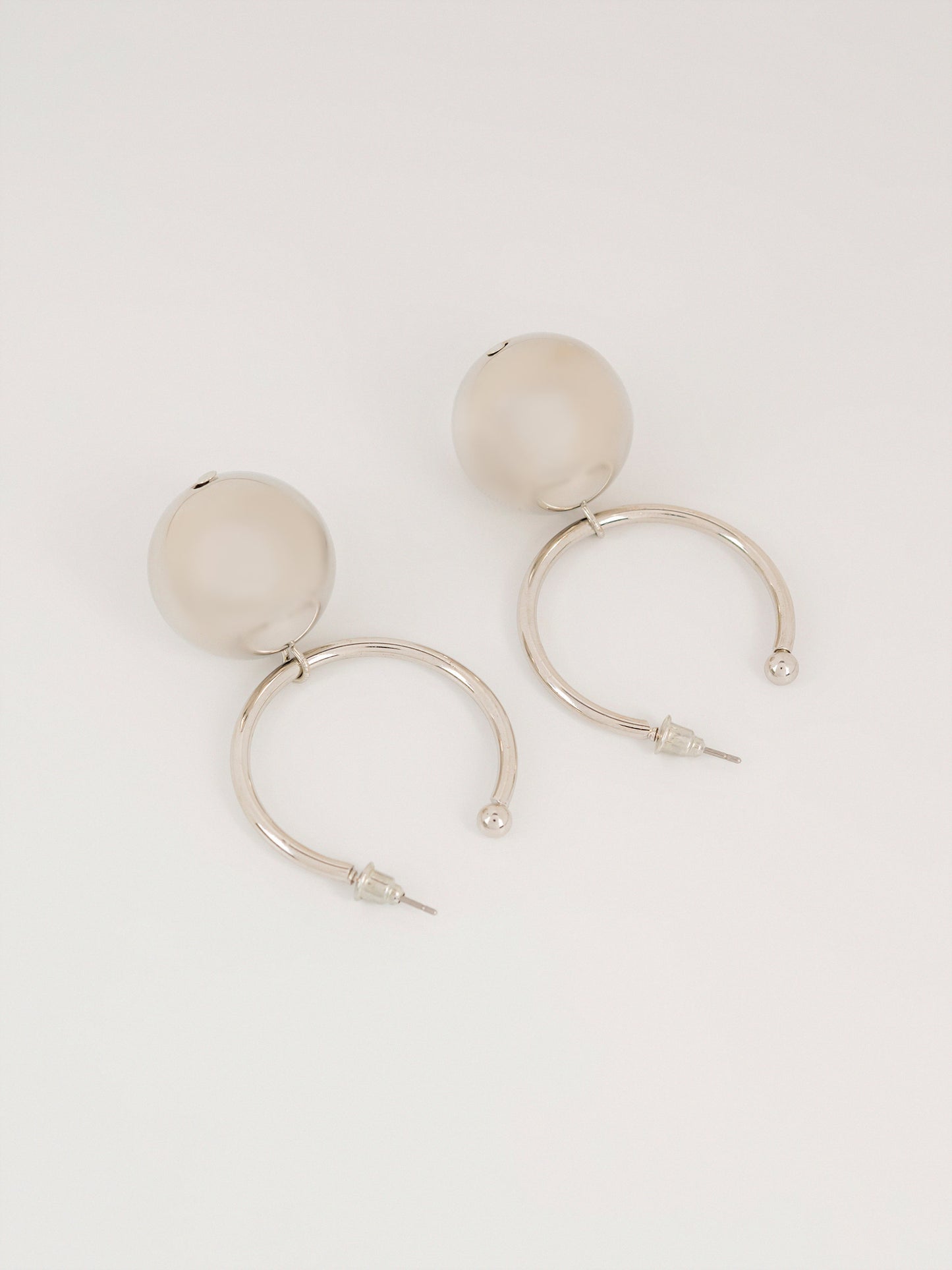 Spherical Hoop Earrings