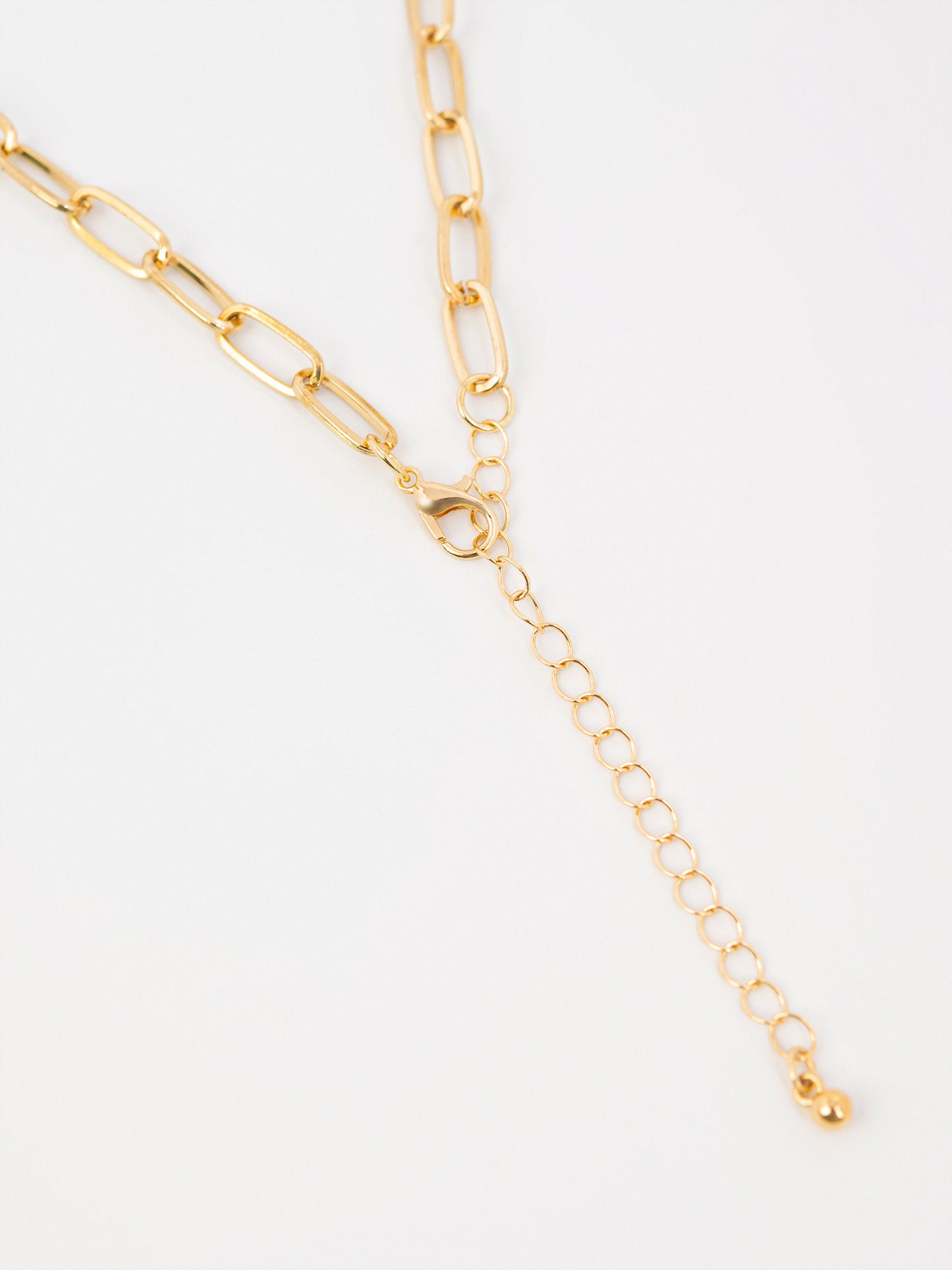 Geometric Circle Necklace