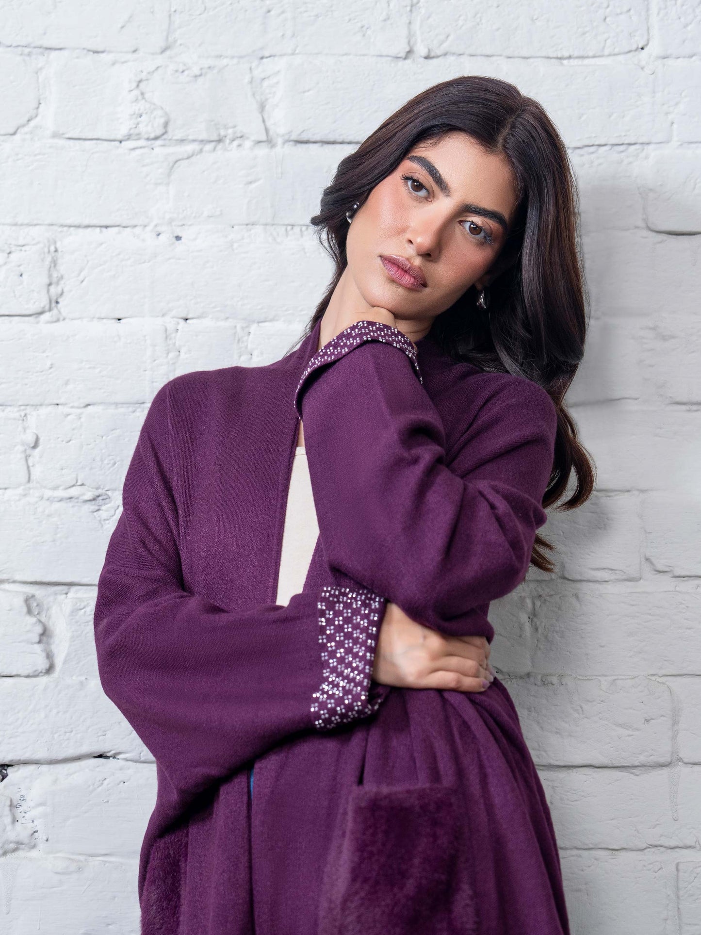 Woolen Blend Cardigan