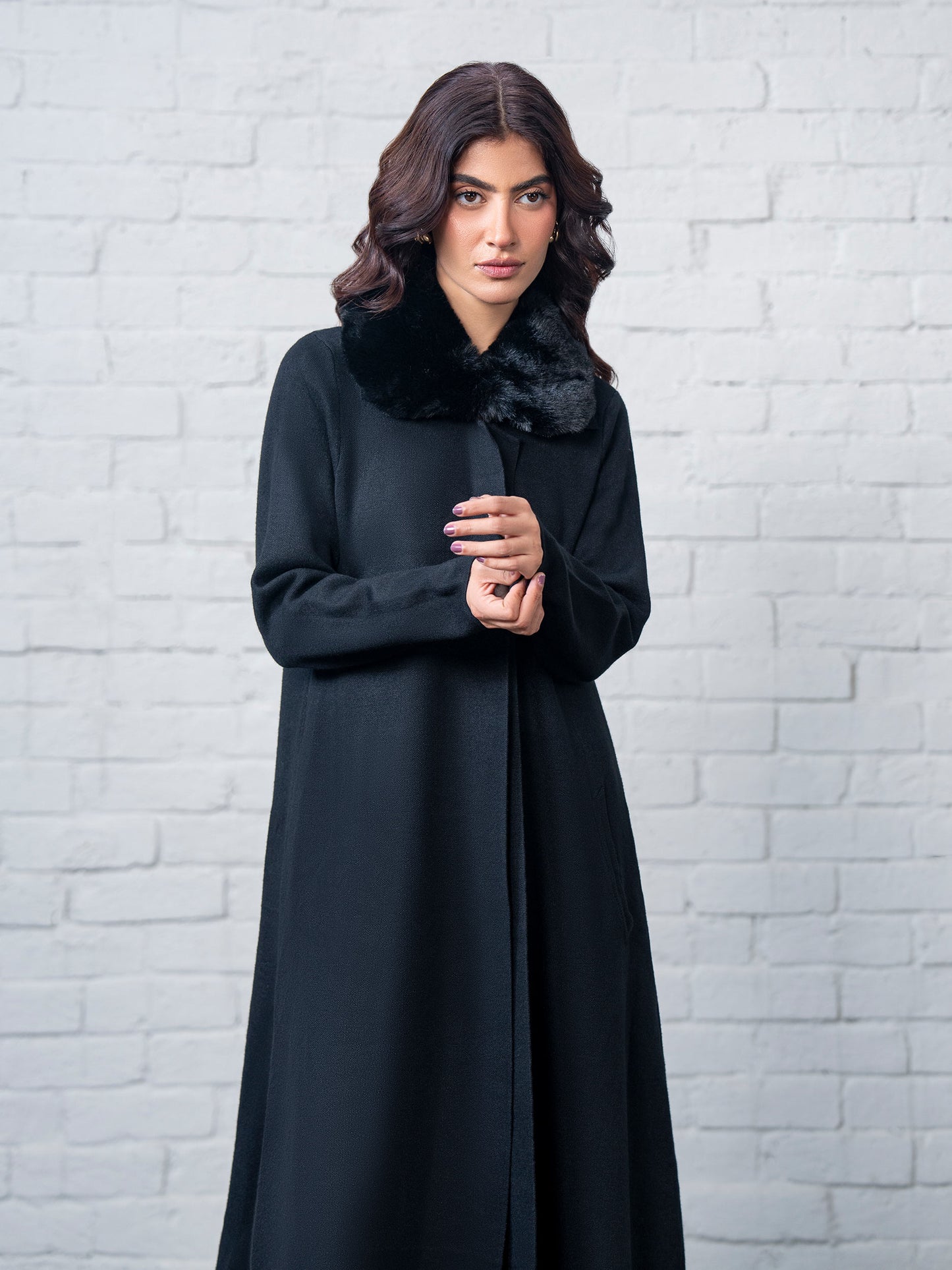 Woolen Blend Coat