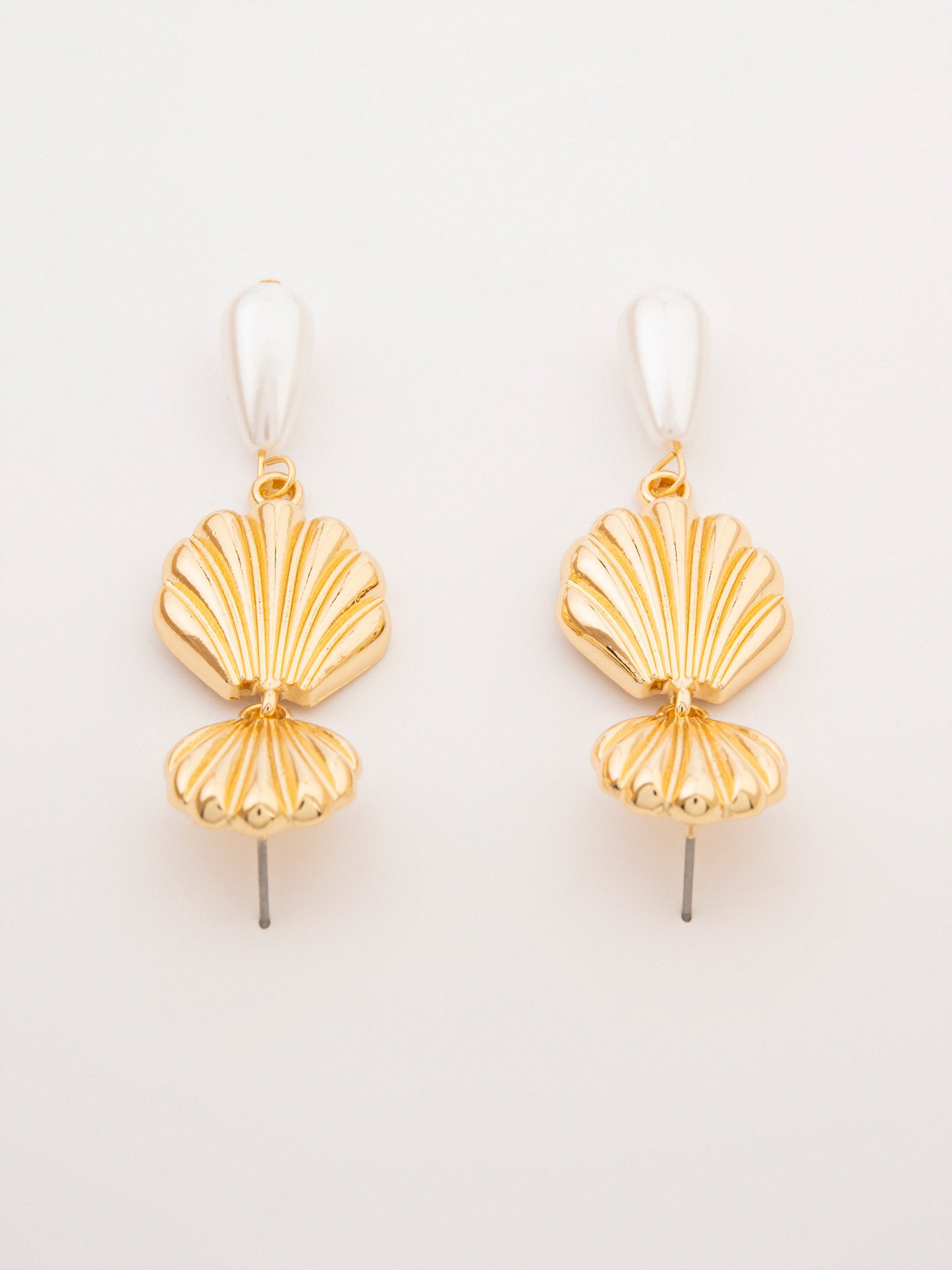 Shell Pearl Dangles