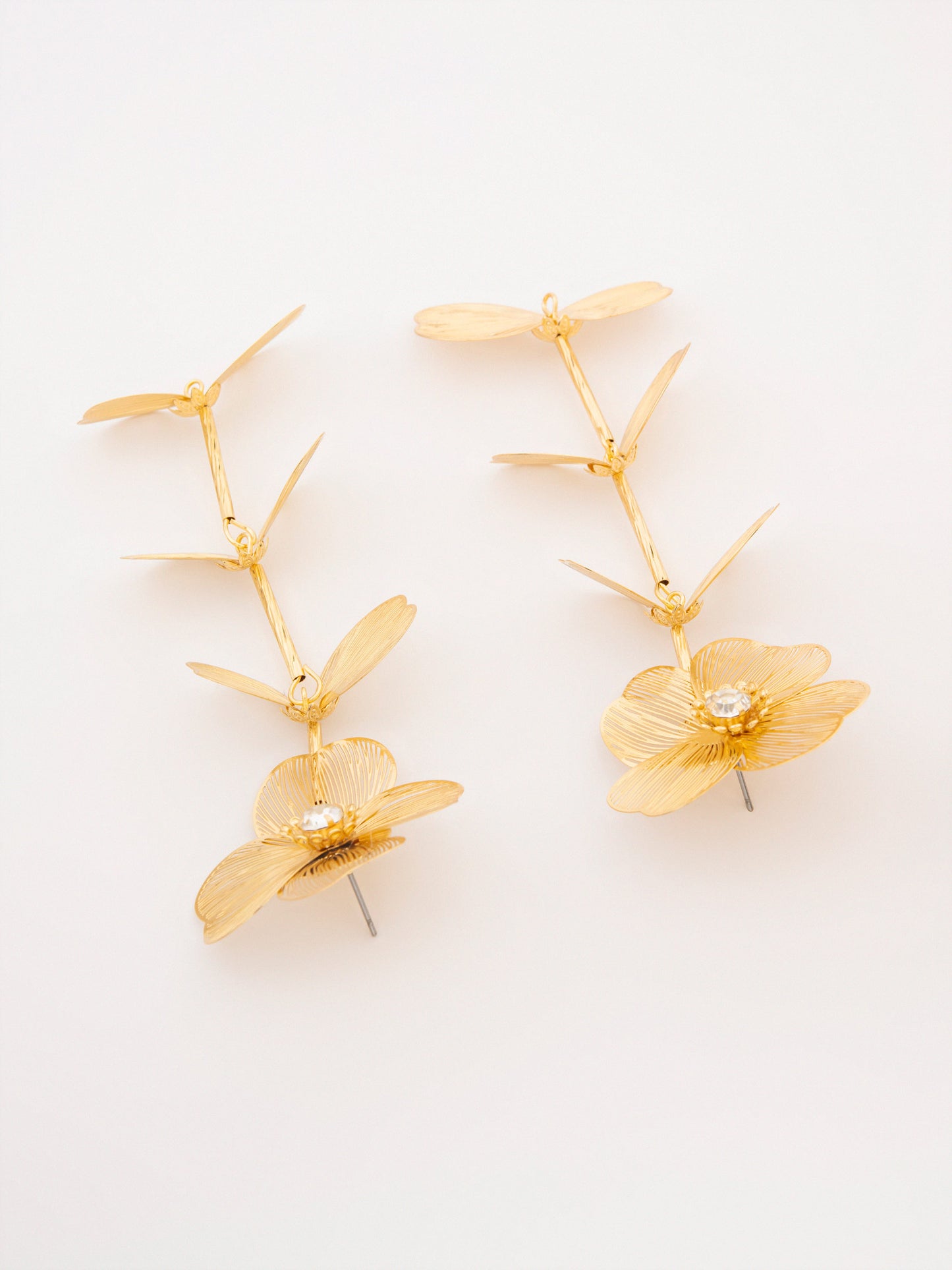 Floral Drop Earrings
