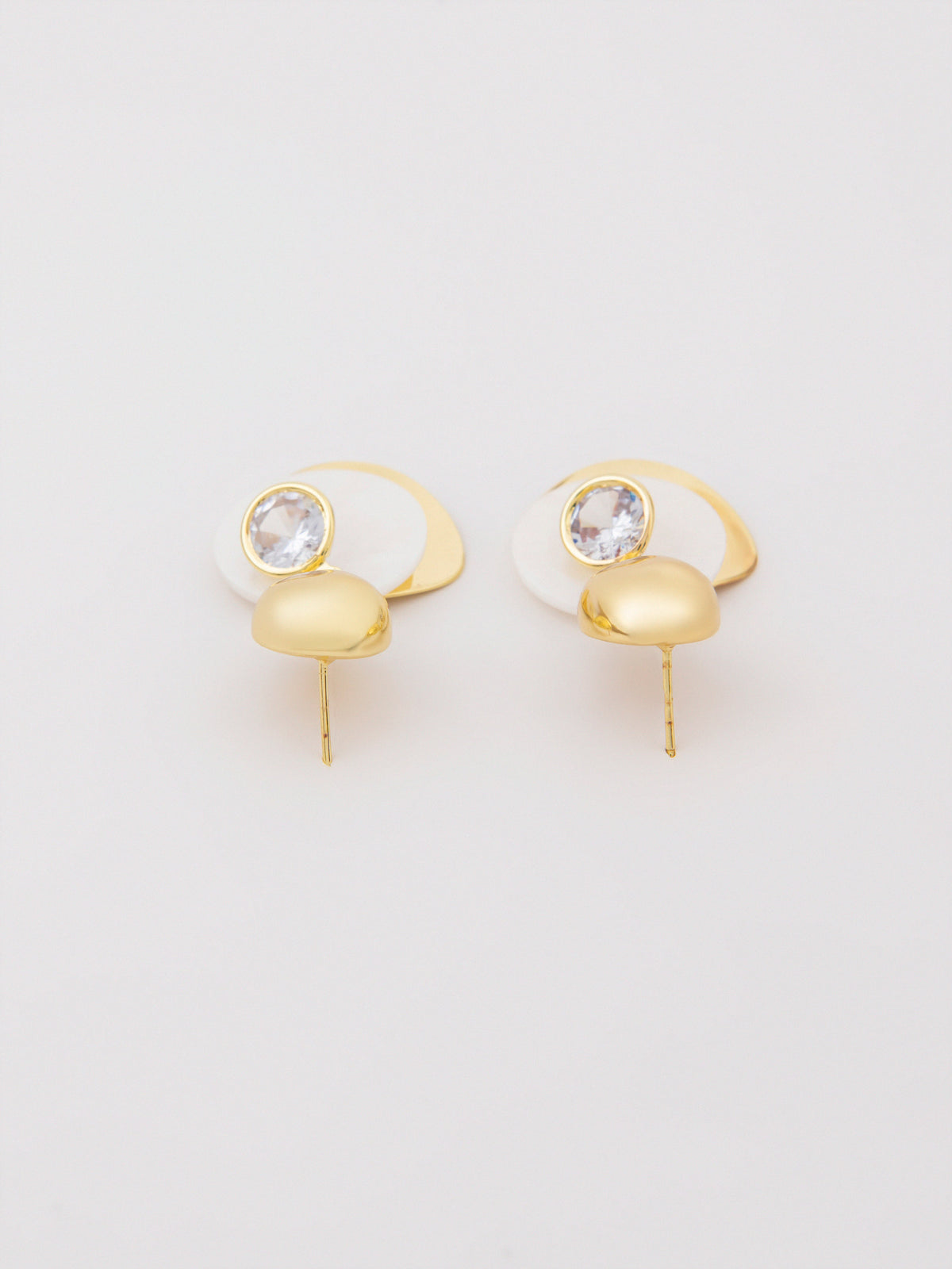 Oval Drop Earrings