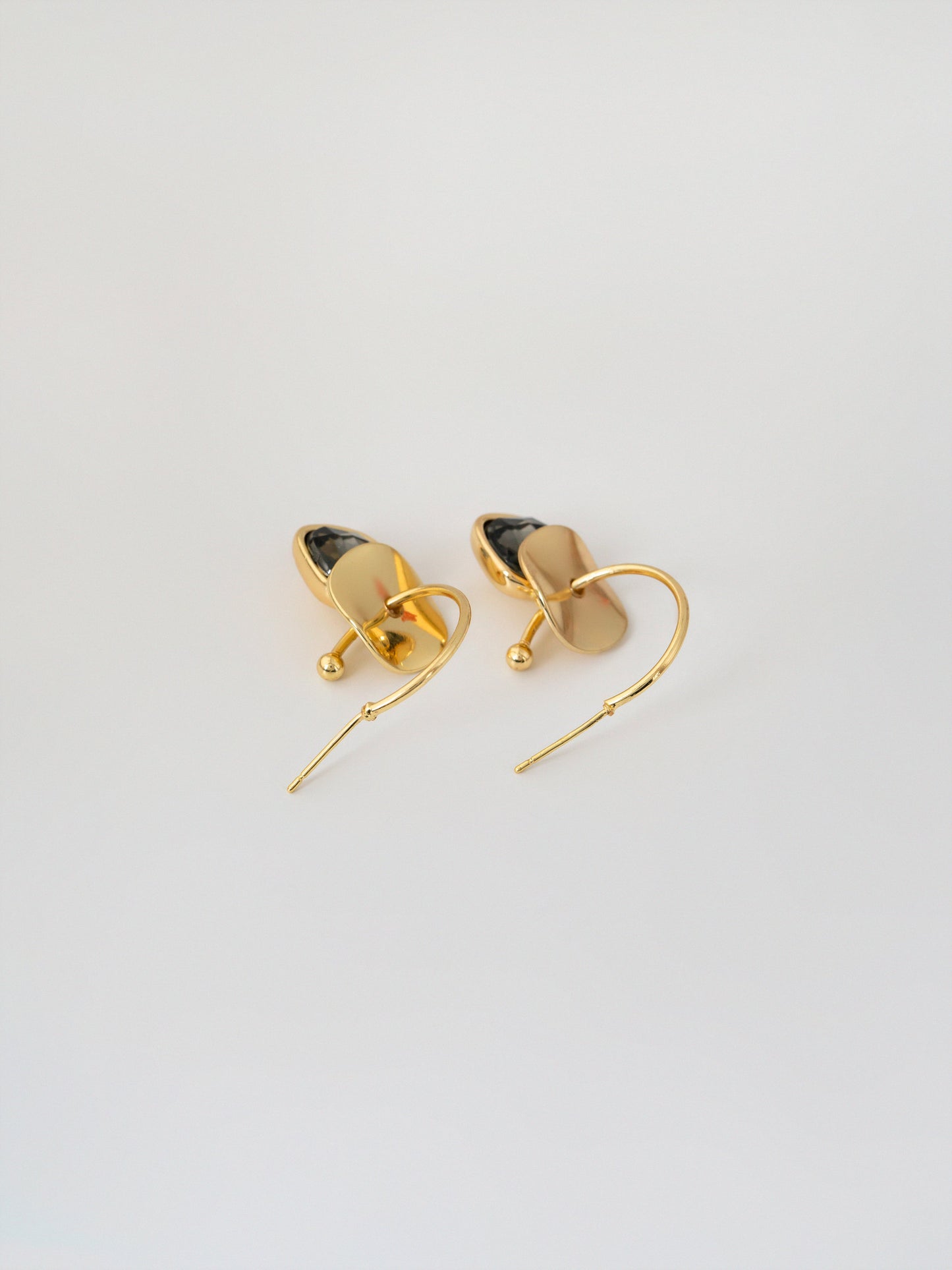Noir Hoops