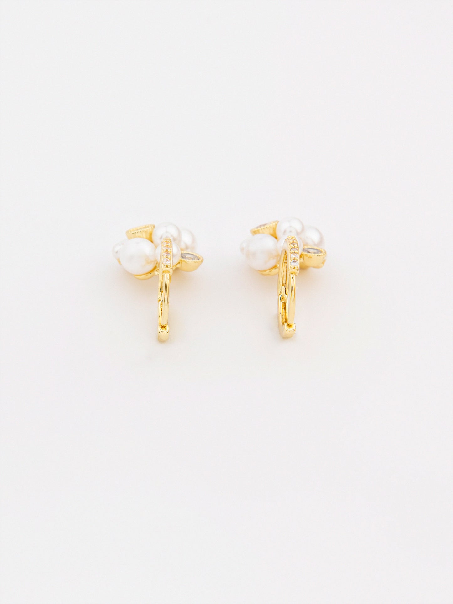 Pearl Cluster Earrings