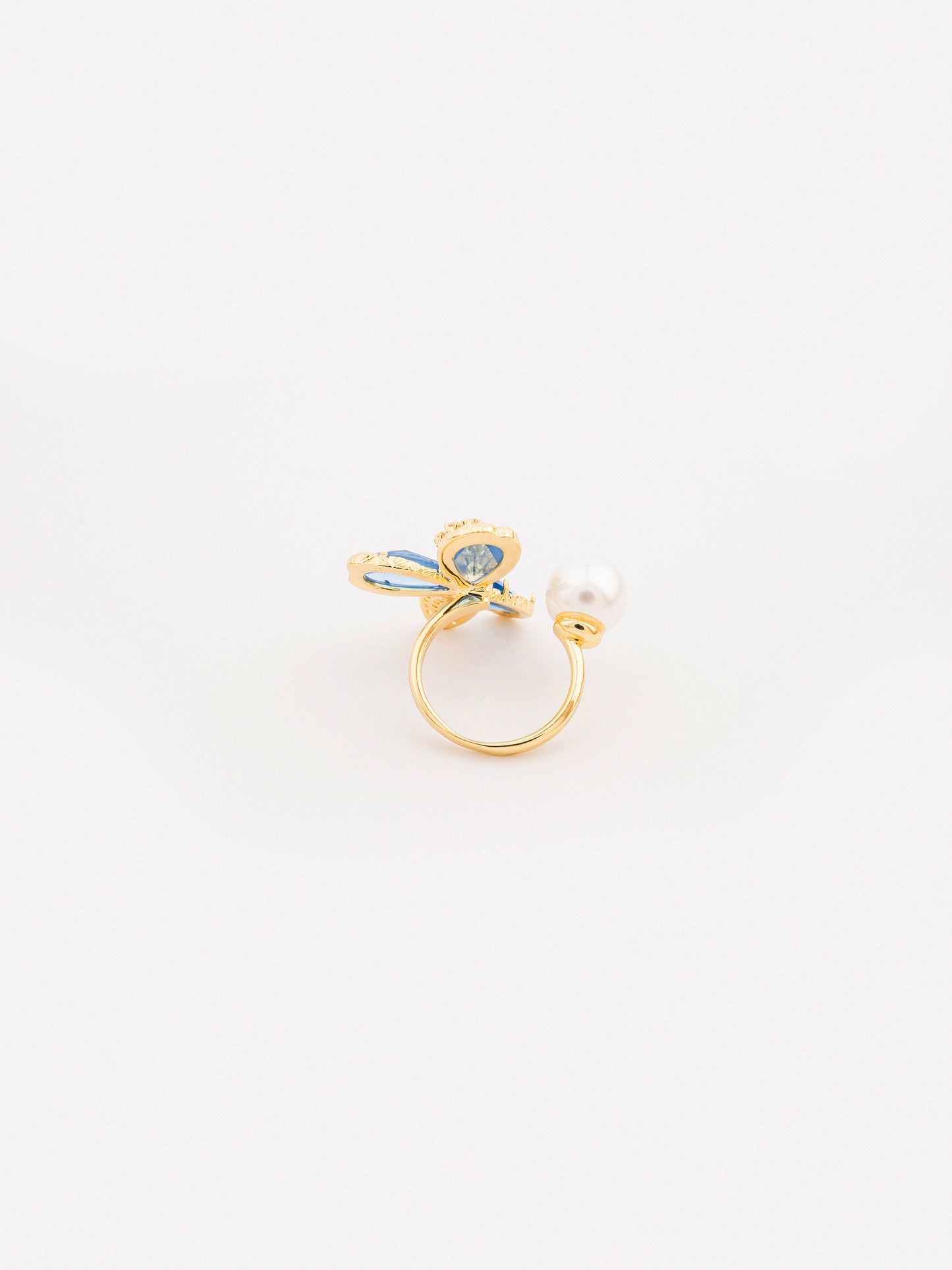 Floral Pearl Ring