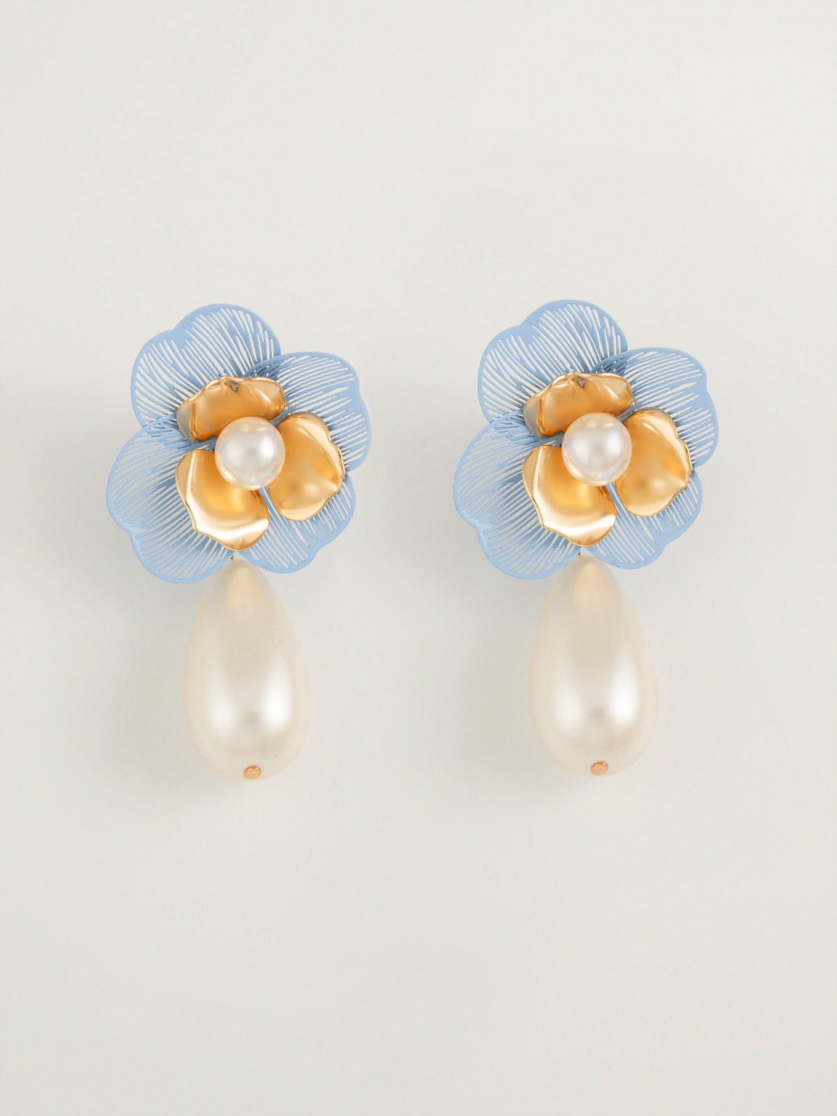 Floral Drop Earrings