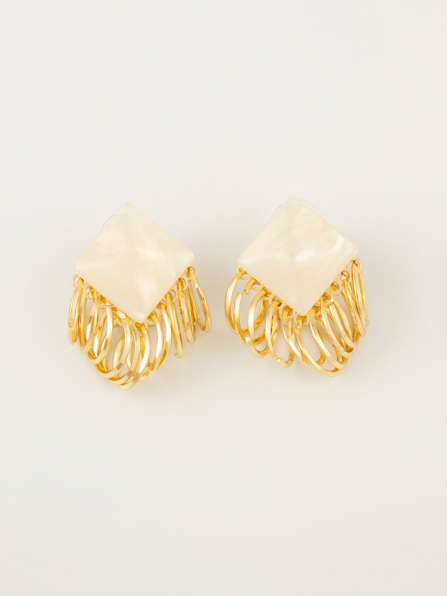 Shell Loop Earrings