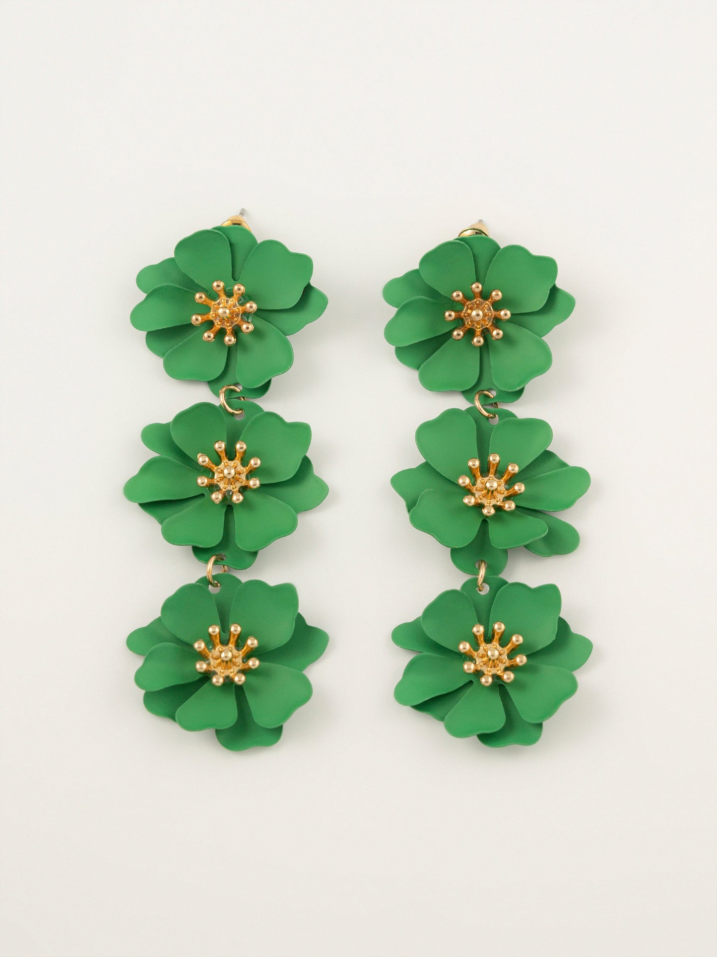 Floral Drop Earrings