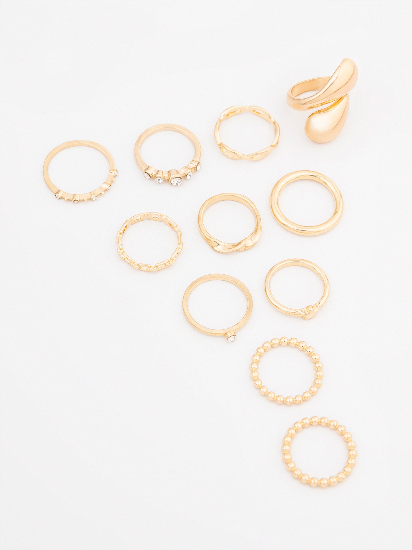 Beaded Ring Set
