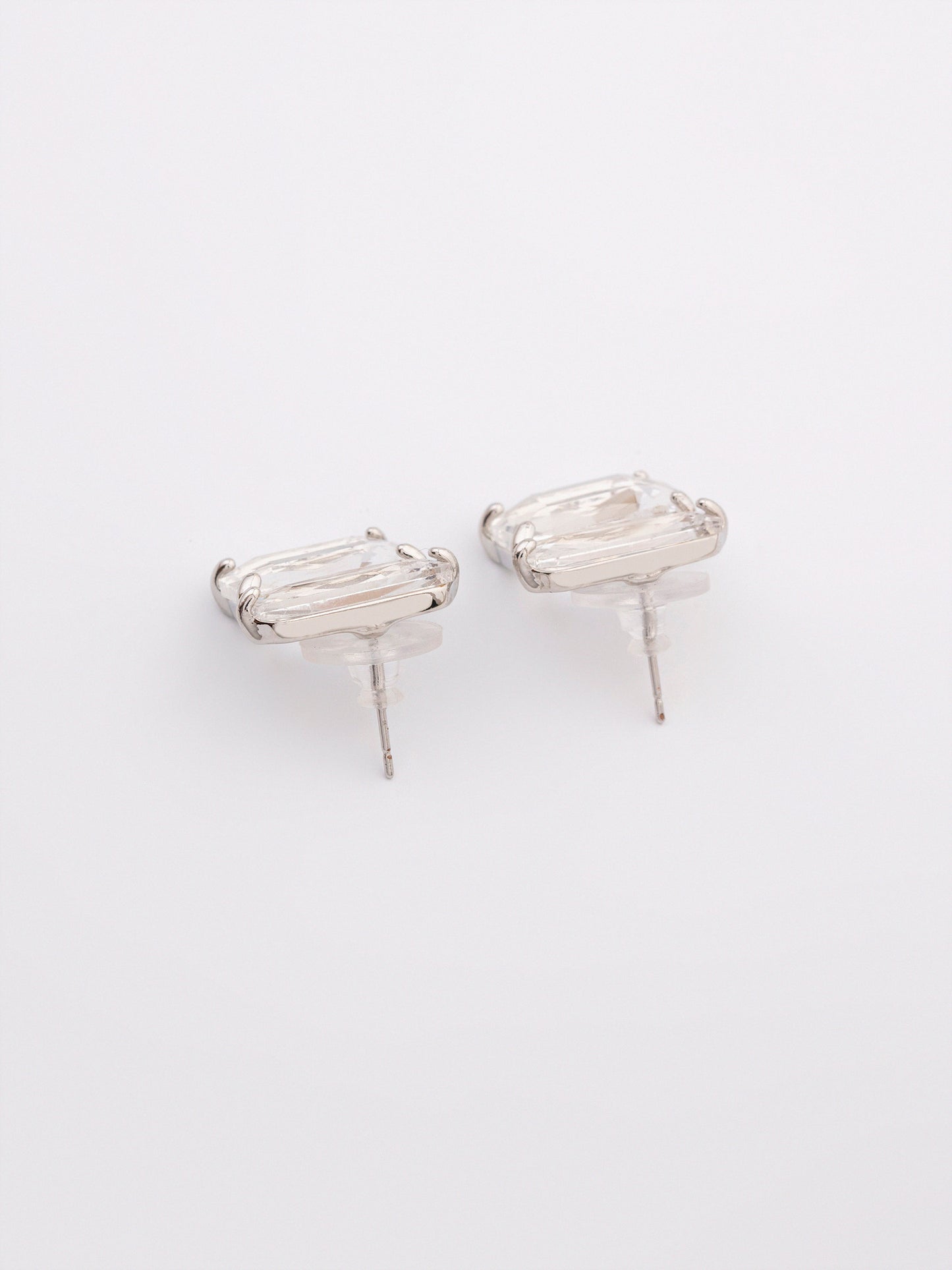 Stone Stud Earrings