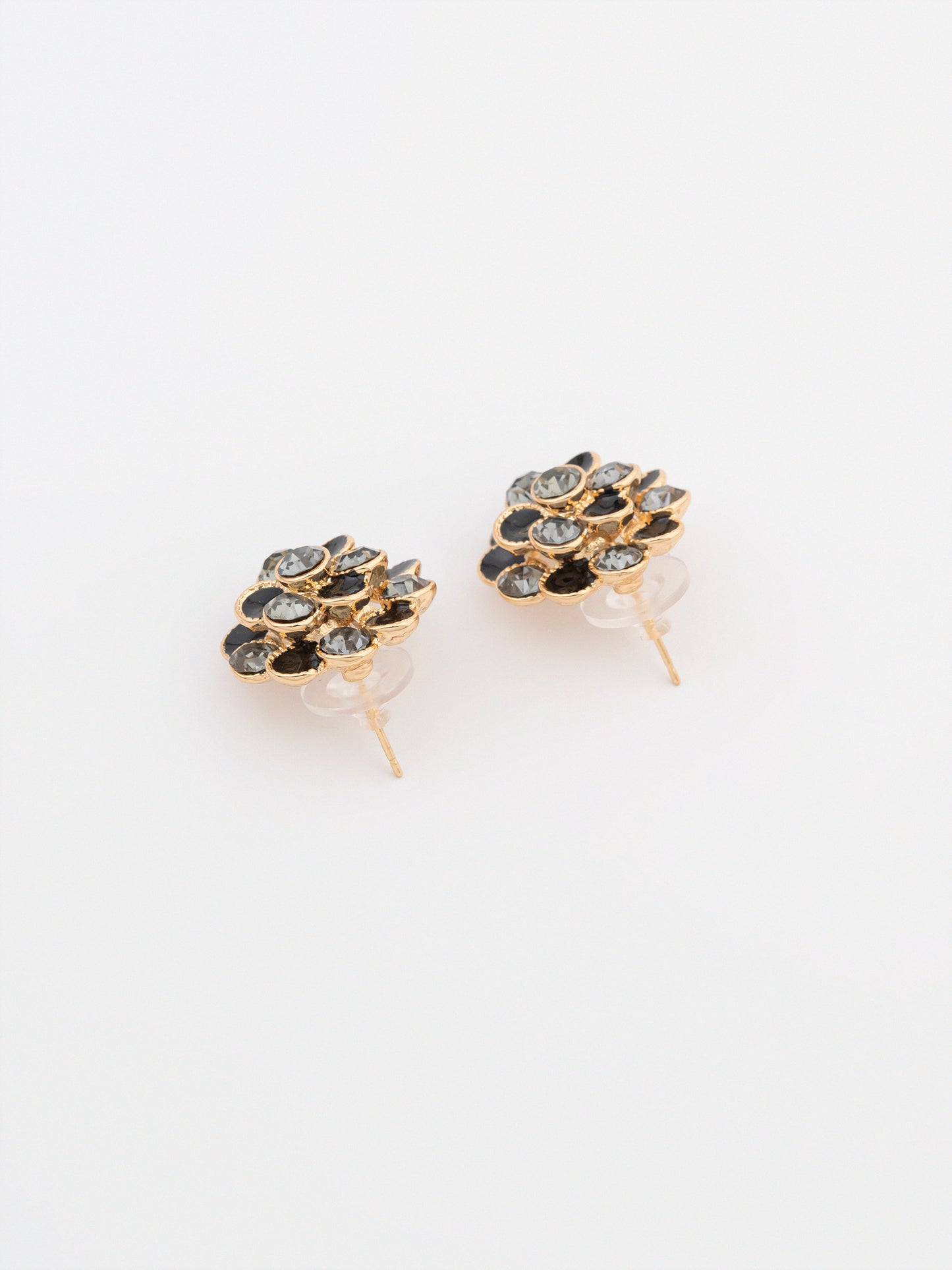 Floral Crystal Studs