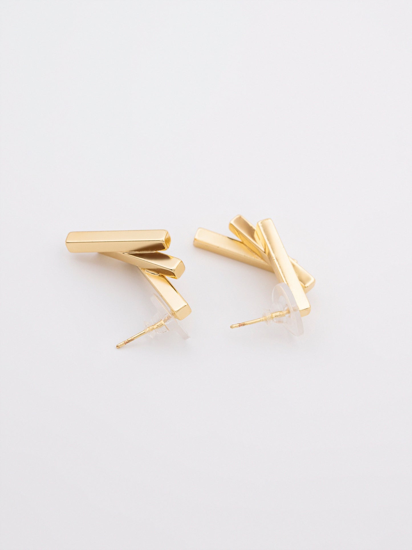 Bar Stud Earrings