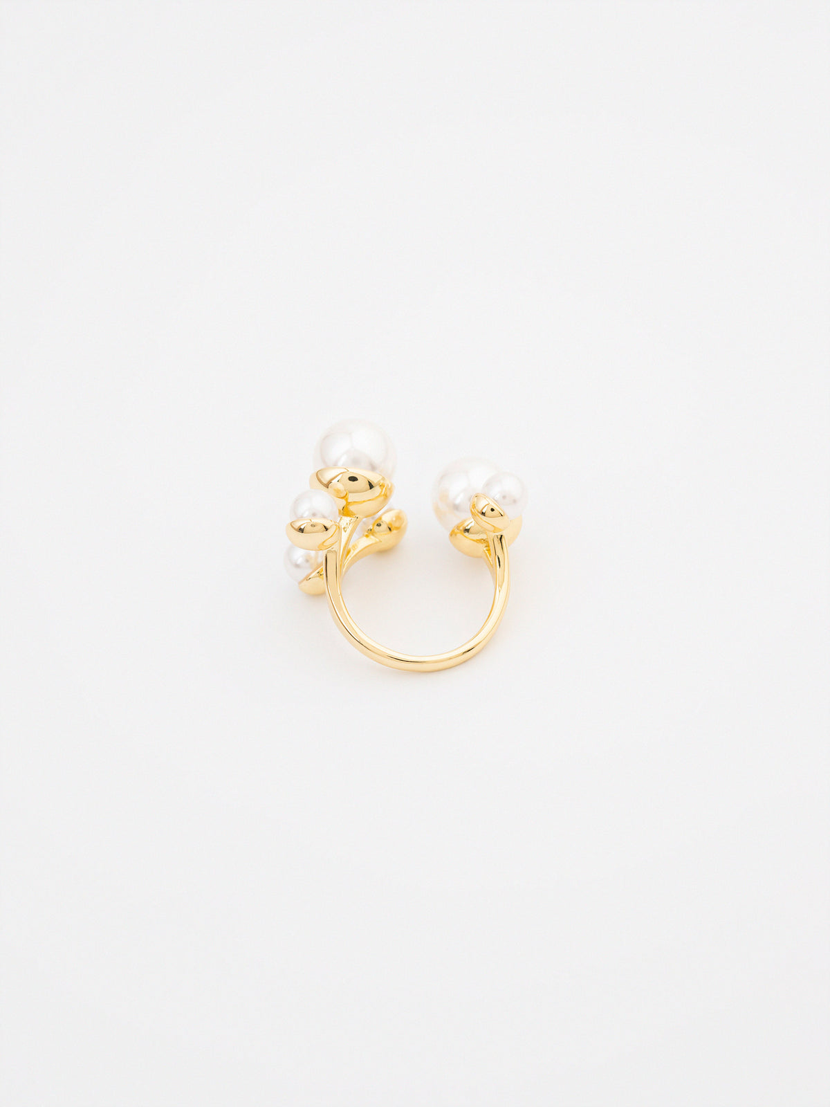 Cluster Pearl Ring