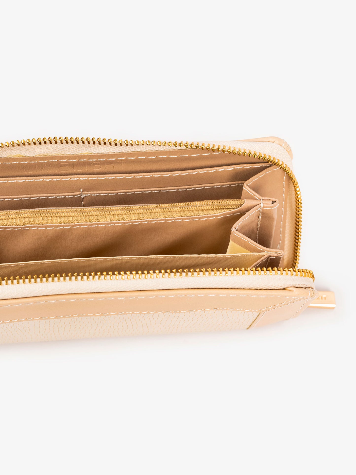 Two-tone Textured Wallet