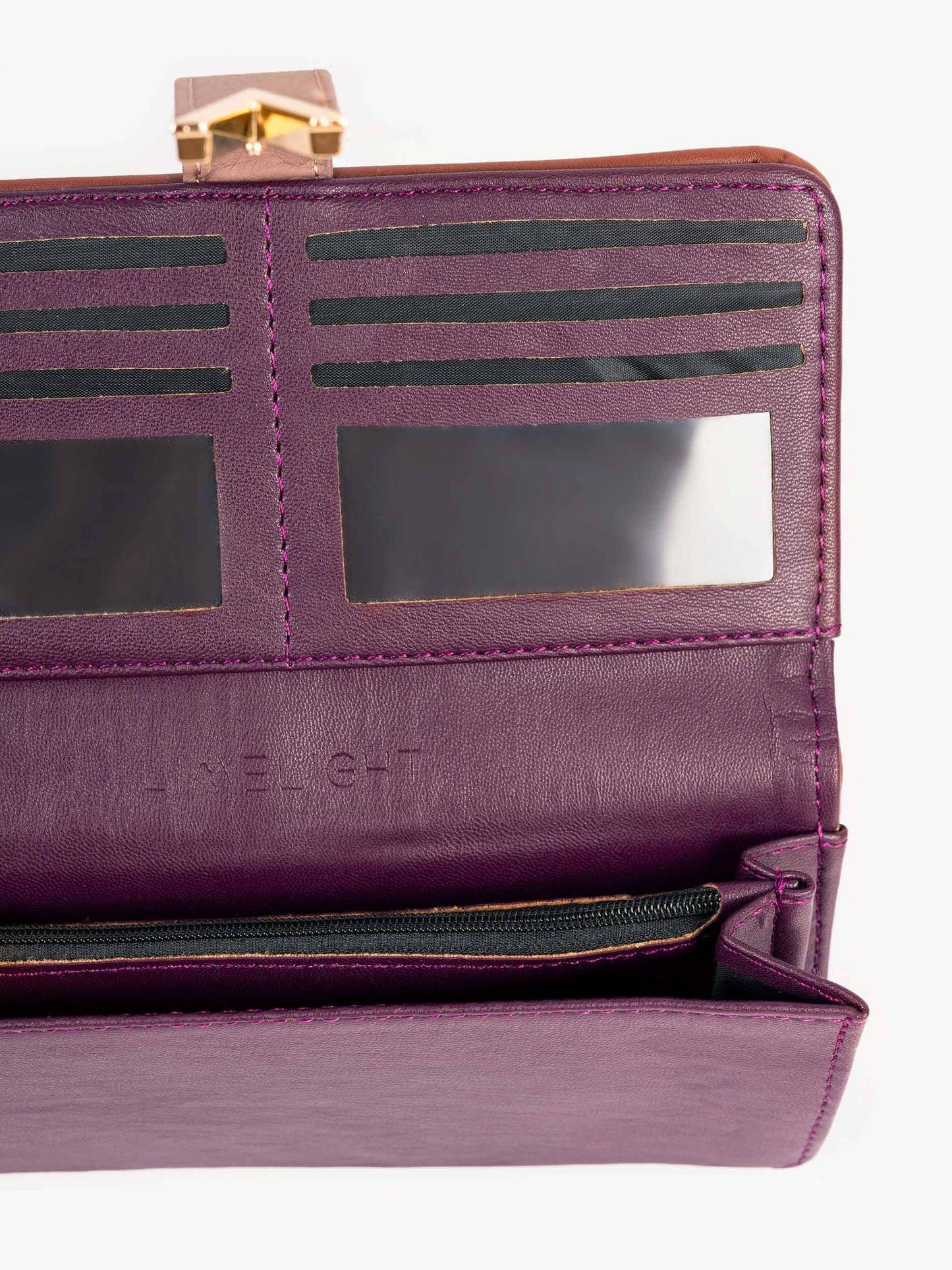Two-tone Folded Wallet