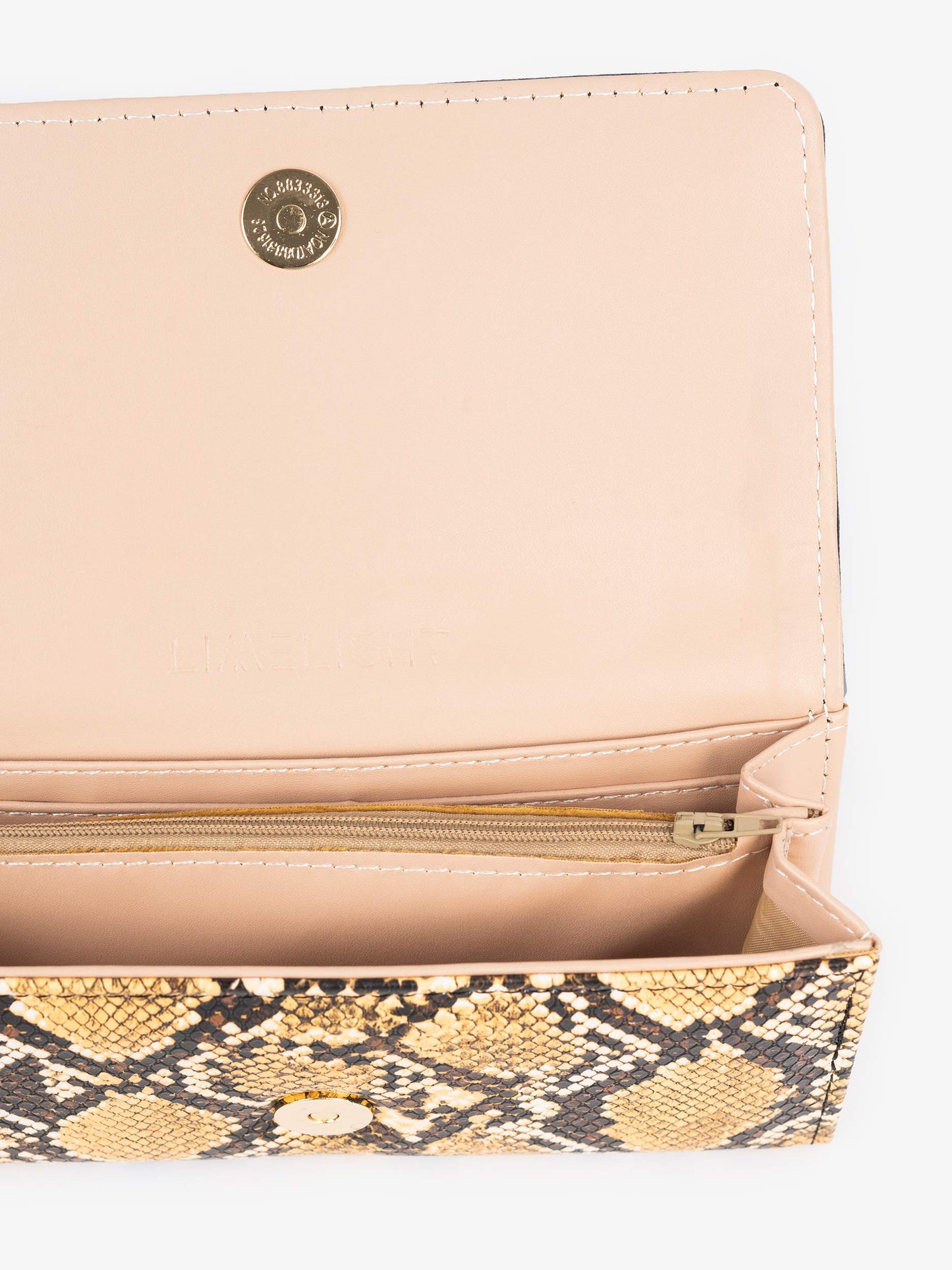 Snake Textured Wallet