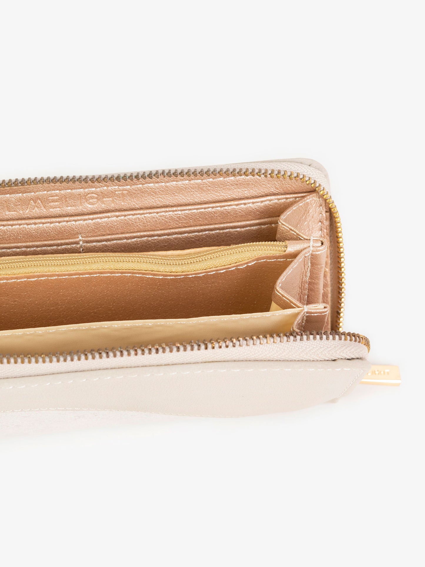 Two-tone Glitter Wallet