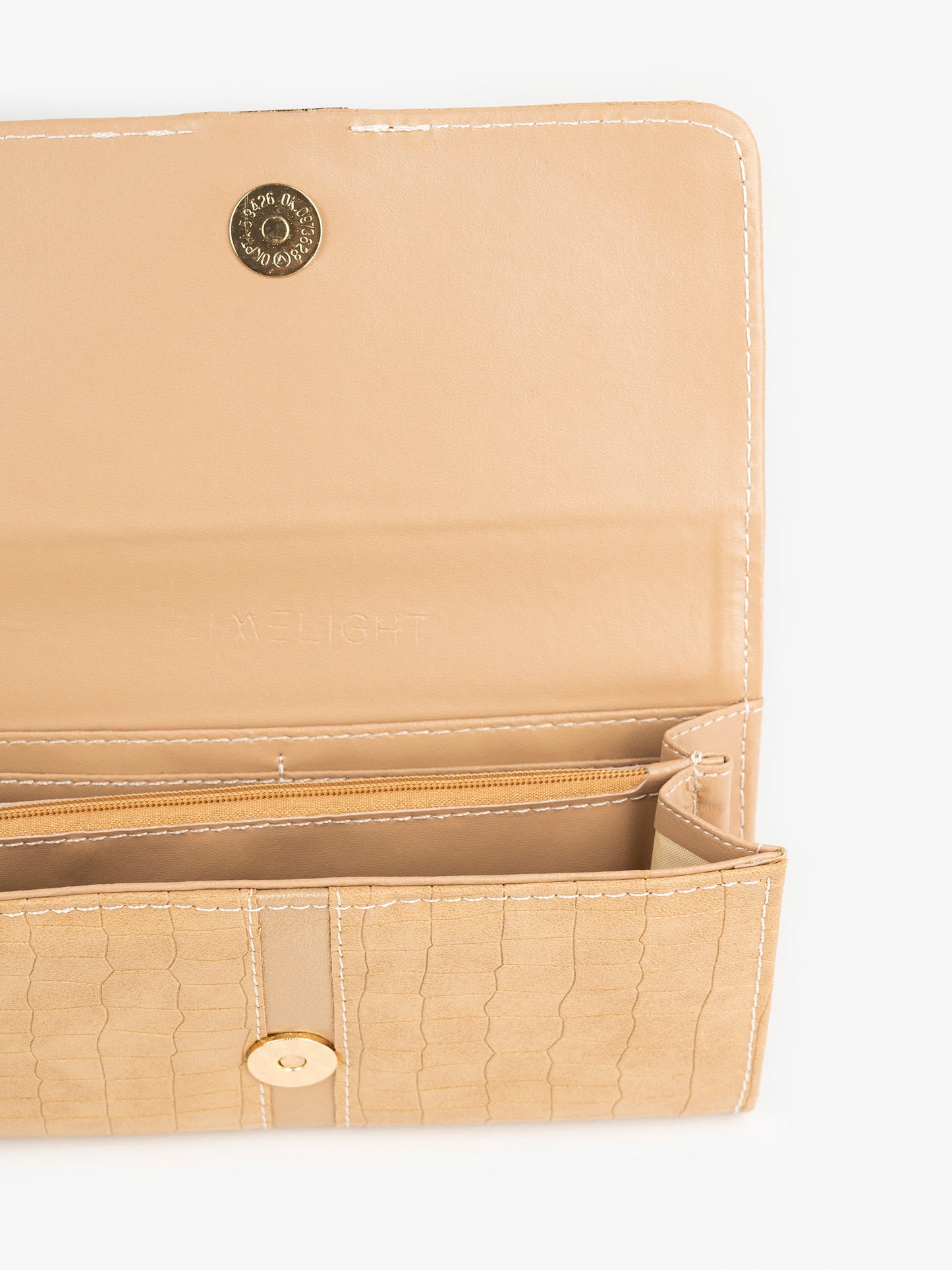 Textured Stripe Wallet