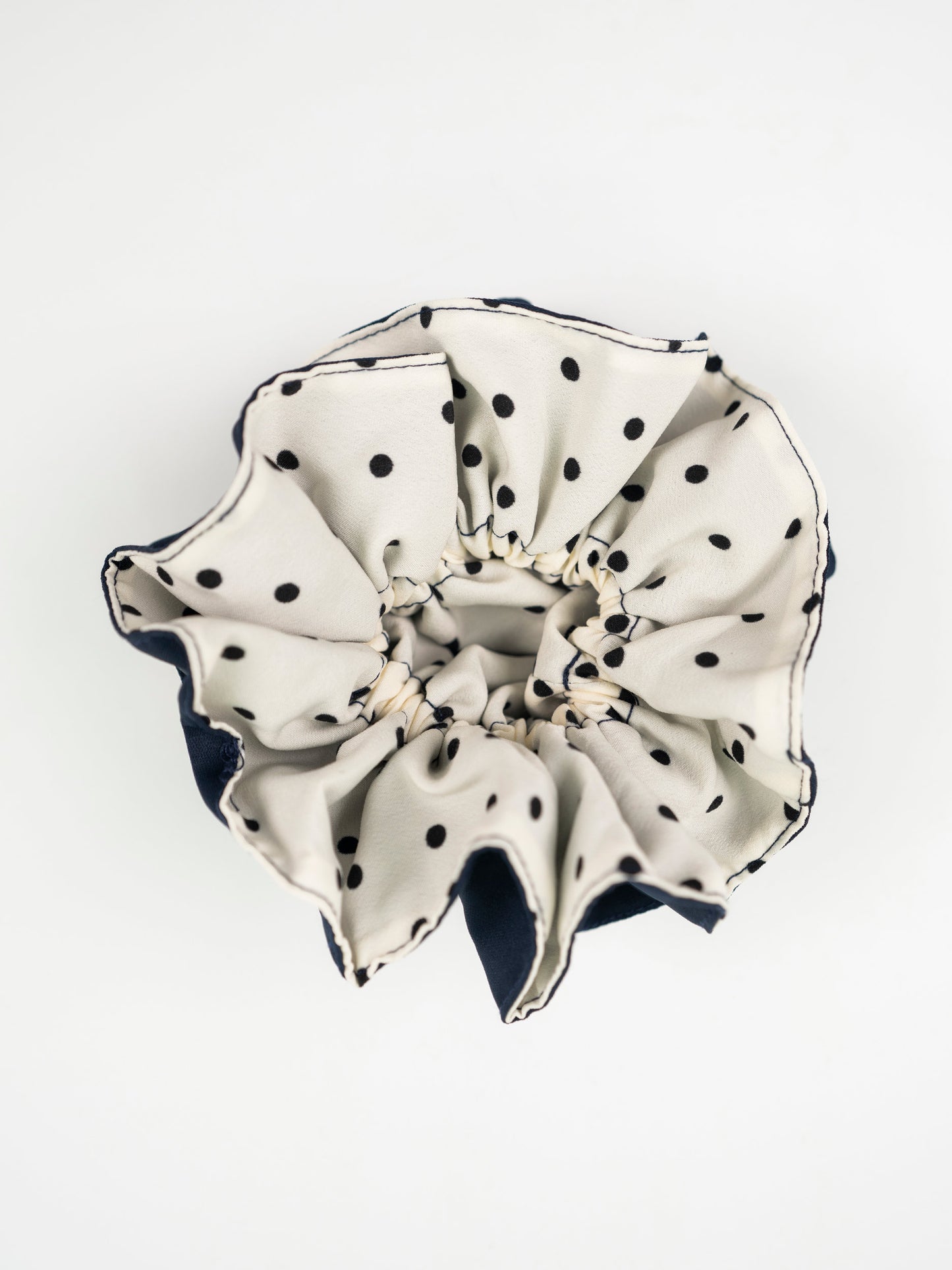Polka Twist Scrunchie