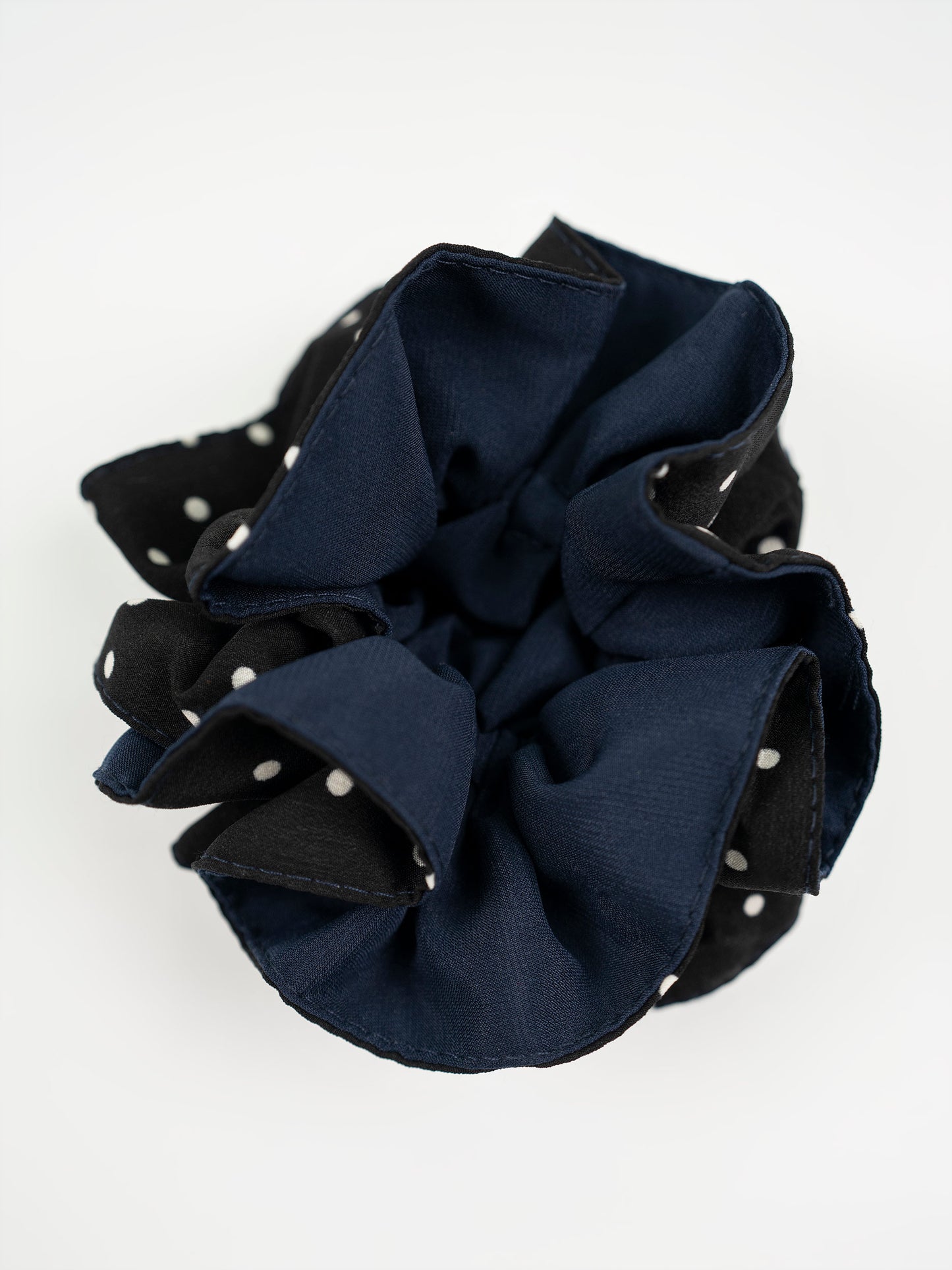 Polka Twist Scrunchie